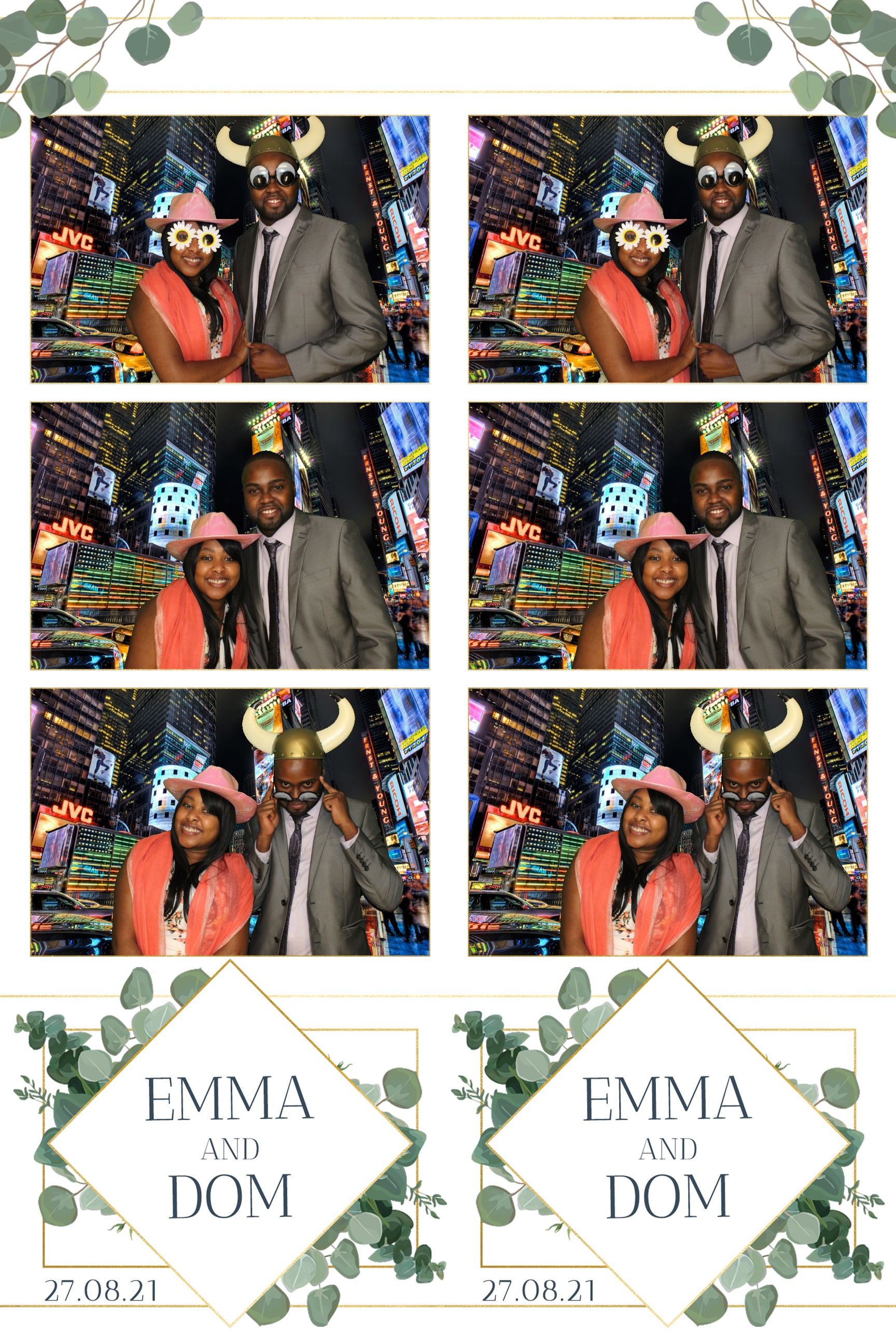 Emma & Dom | View more photos from the event at images.mobile-photo-booth.com/u/MobilePhotoBoothUK/Emma-Dom