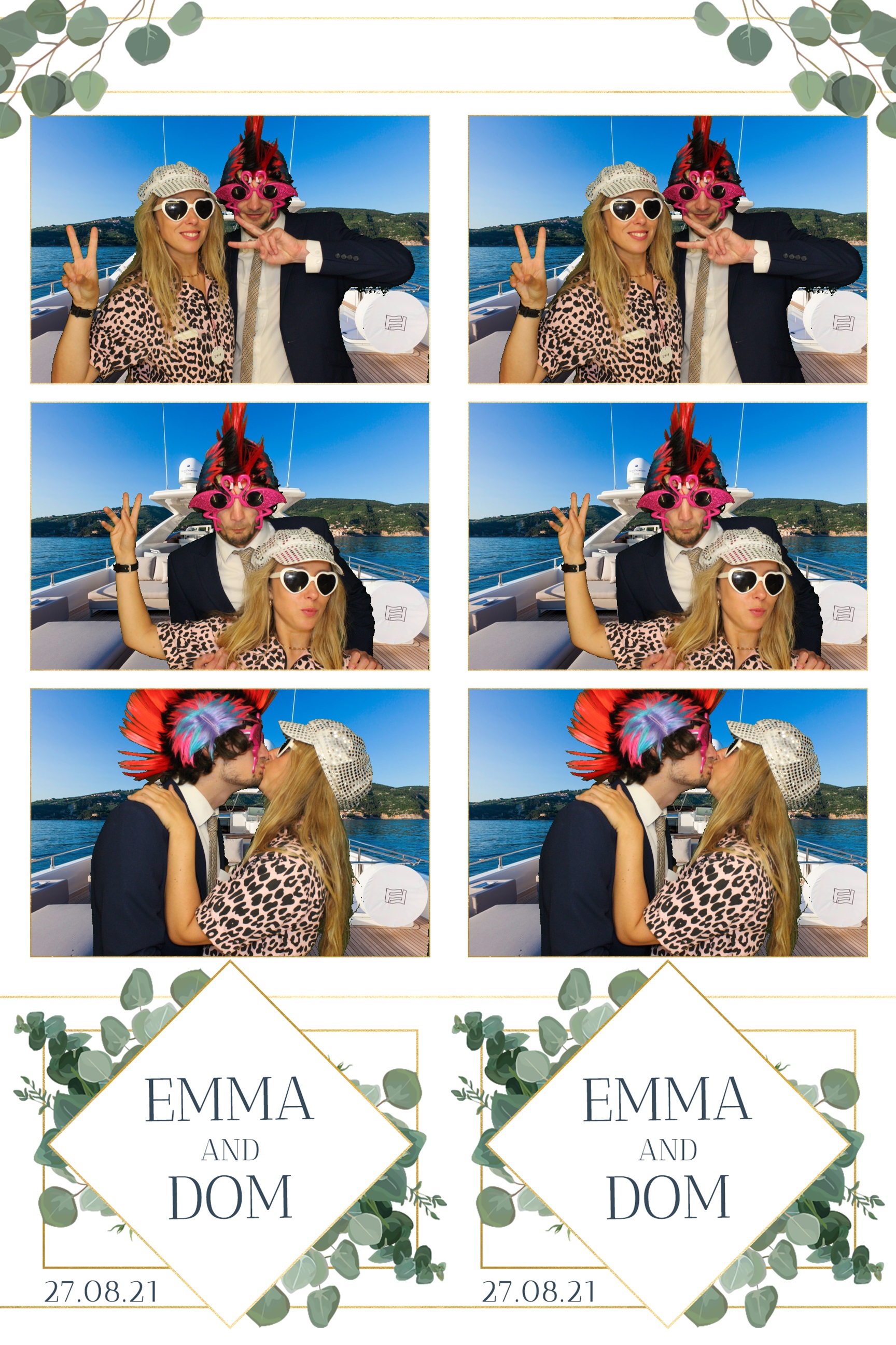 Emma & Dom | View more photos from the event at images.mobile-photo-booth.com/u/MobilePhotoBoothUK/Emma-Dom