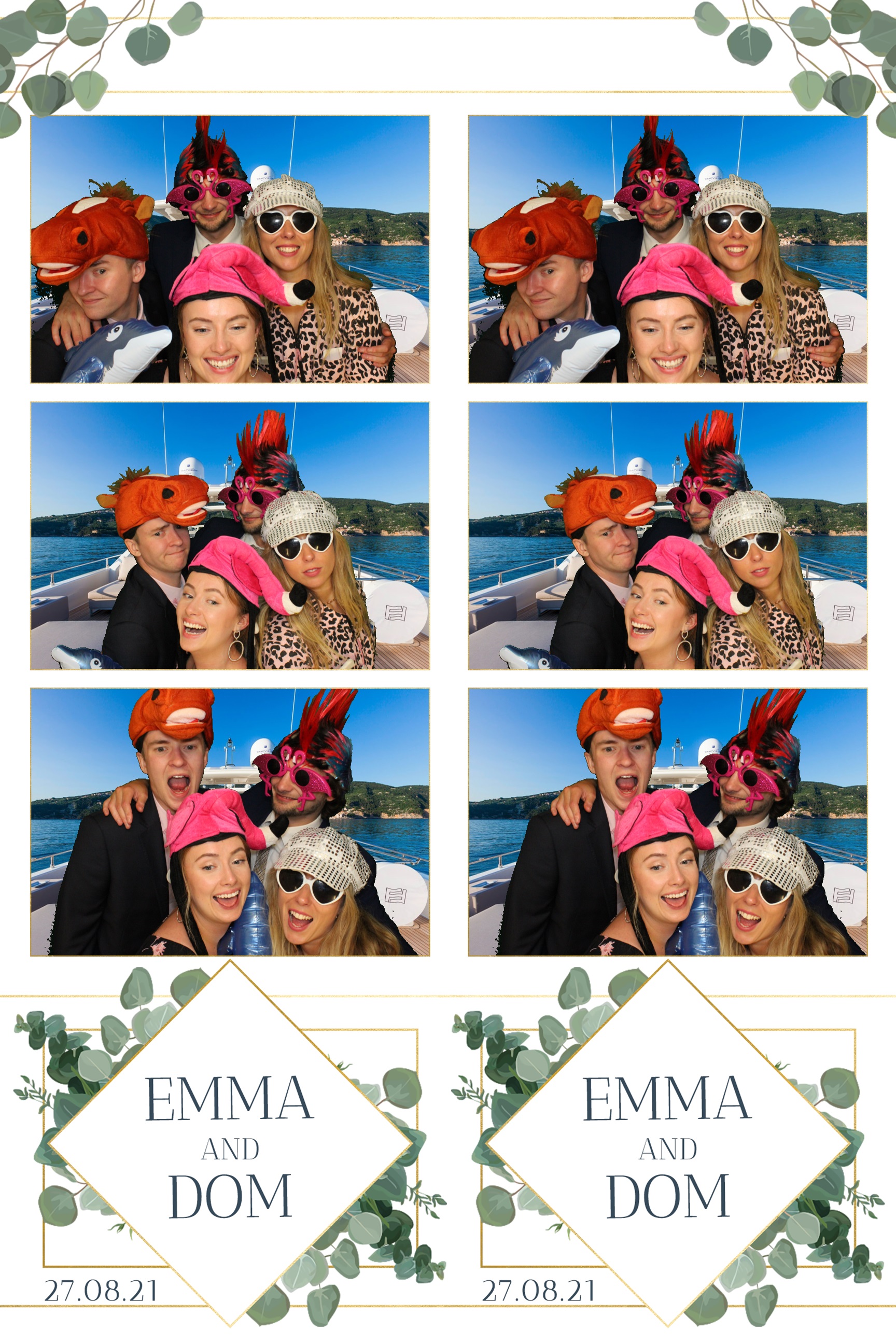 Emma & Dom | View more photos from the event at images.mobile-photo-booth.com/u/MobilePhotoBoothUK/Emma-Dom