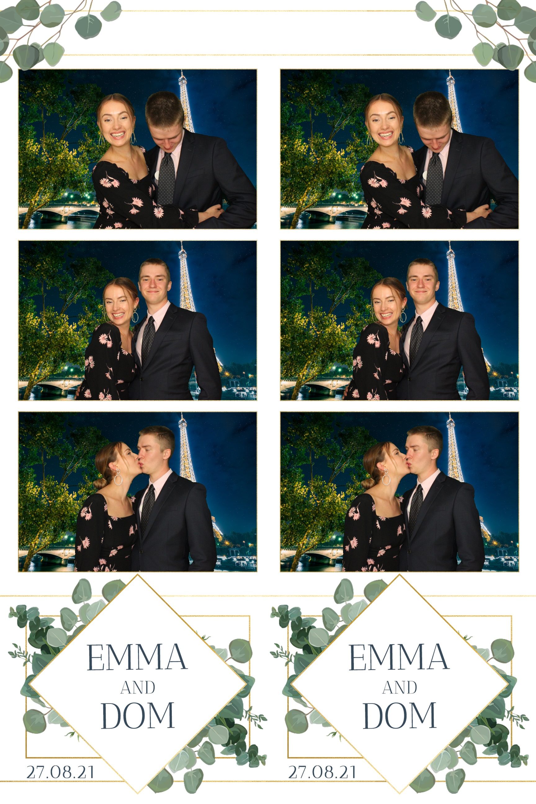 Emma & Dom | View more photos from the event at images.mobile-photo-booth.com/u/MobilePhotoBoothUK/Emma-Dom
