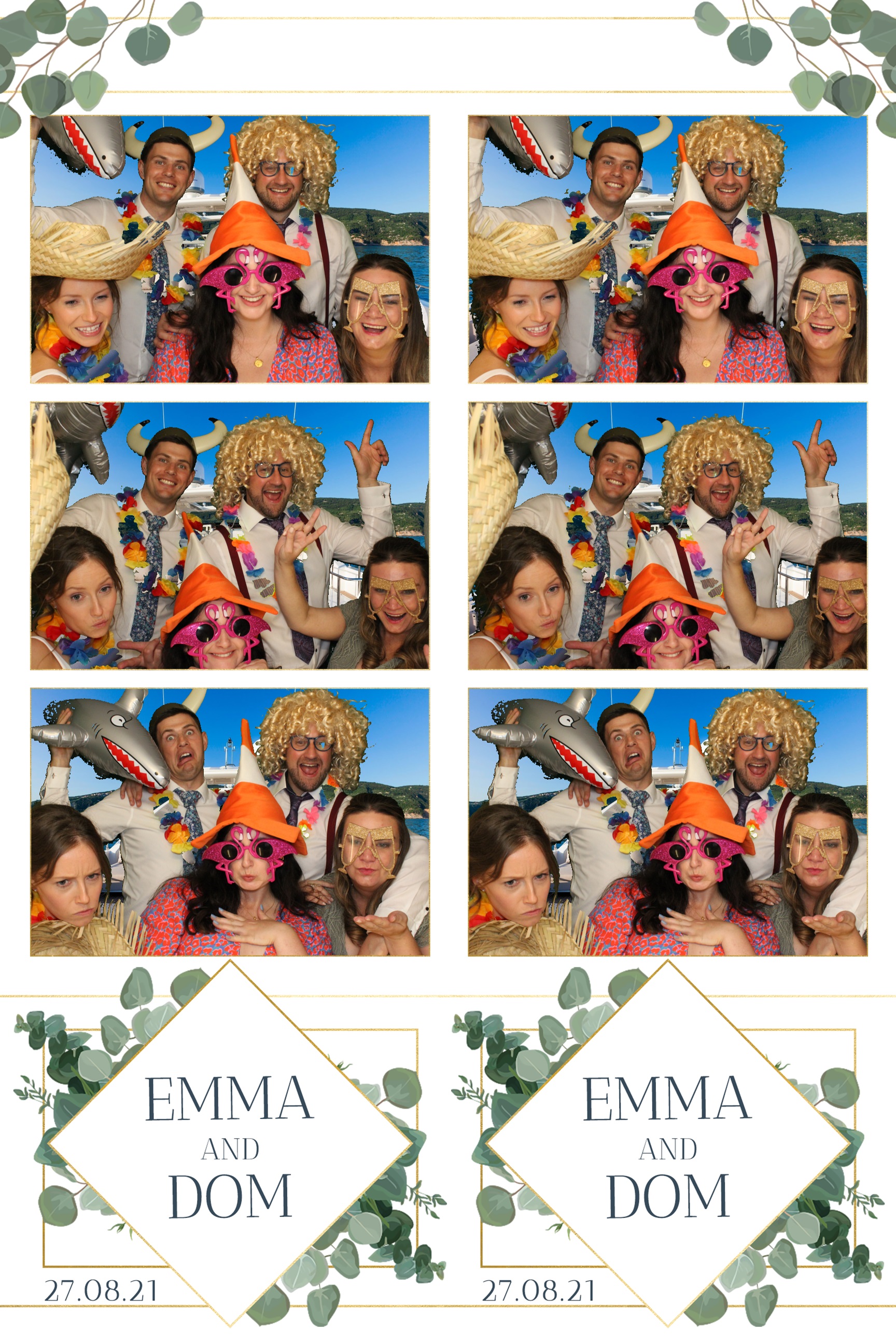 Emma & Dom | View more photos from the event at images.mobile-photo-booth.com/u/MobilePhotoBoothUK/Emma-Dom
