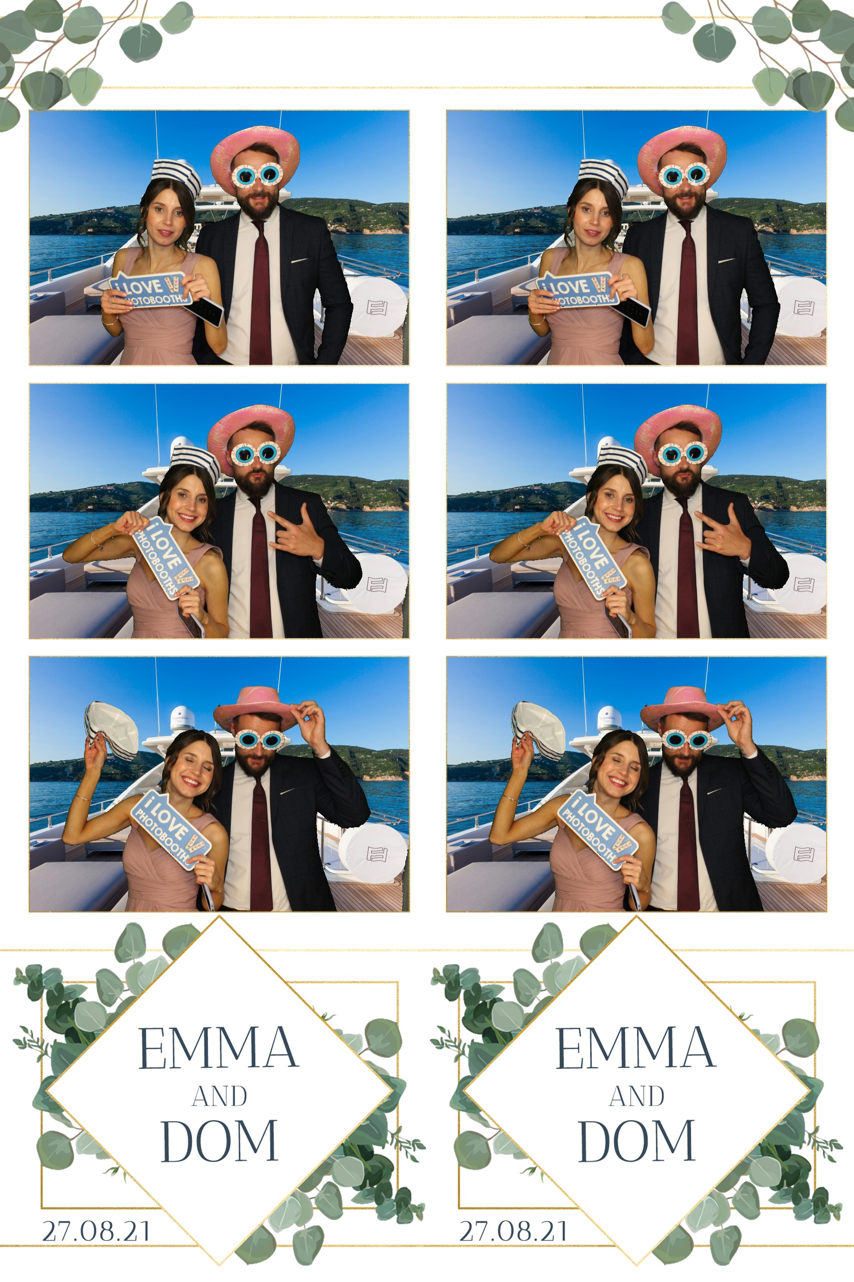 Emma & Dom | View more photos from the event at images.mobile-photo-booth.com/u/MobilePhotoBoothUK/Emma-Dom