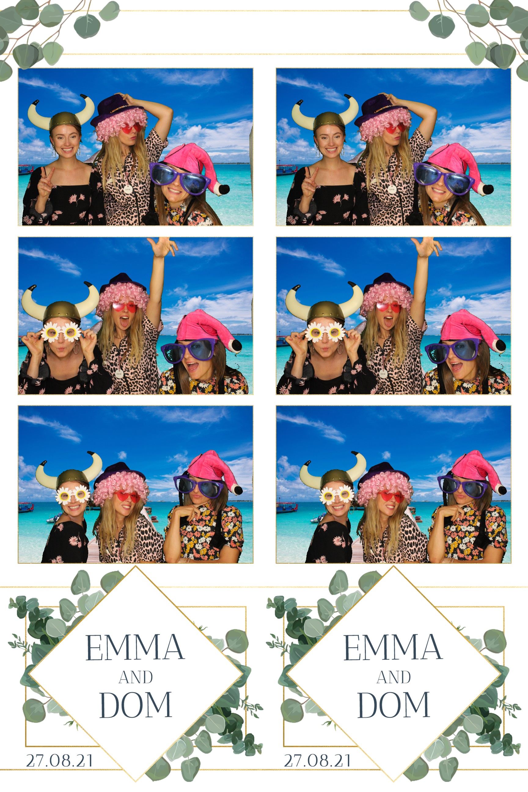Emma & Dom | View more photos from the event at images.mobile-photo-booth.com/u/MobilePhotoBoothUK/Emma-Dom