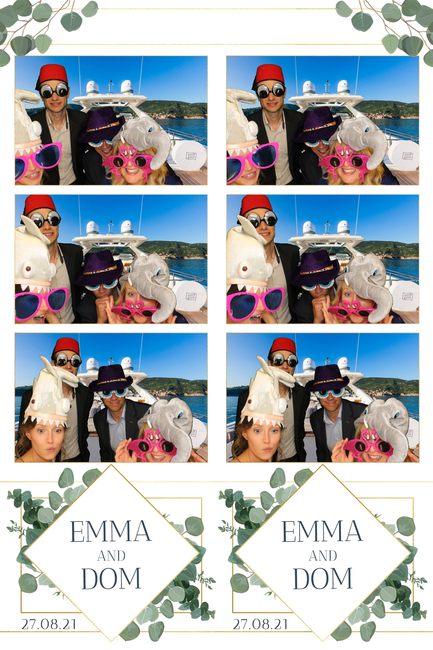 Emma & Dom | View more photos from the event at images.mobile-photo-booth.com/u/MobilePhotoBoothUK/Emma-Dom