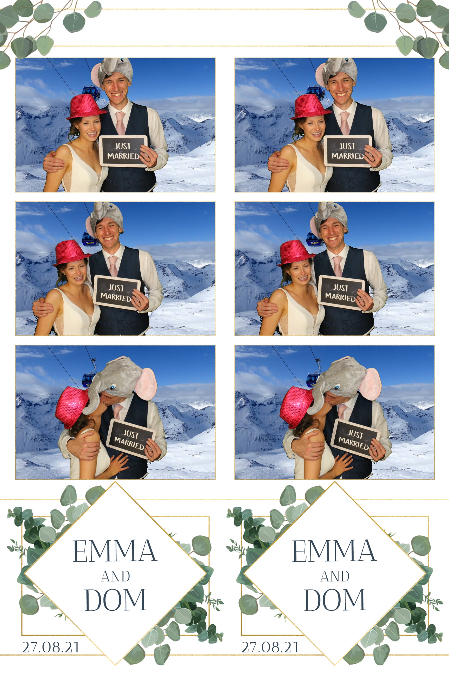 Emma & Dom | View more photos from the event at images.mobile-photo-booth.com/u/MobilePhotoBoothUK/Emma-Dom