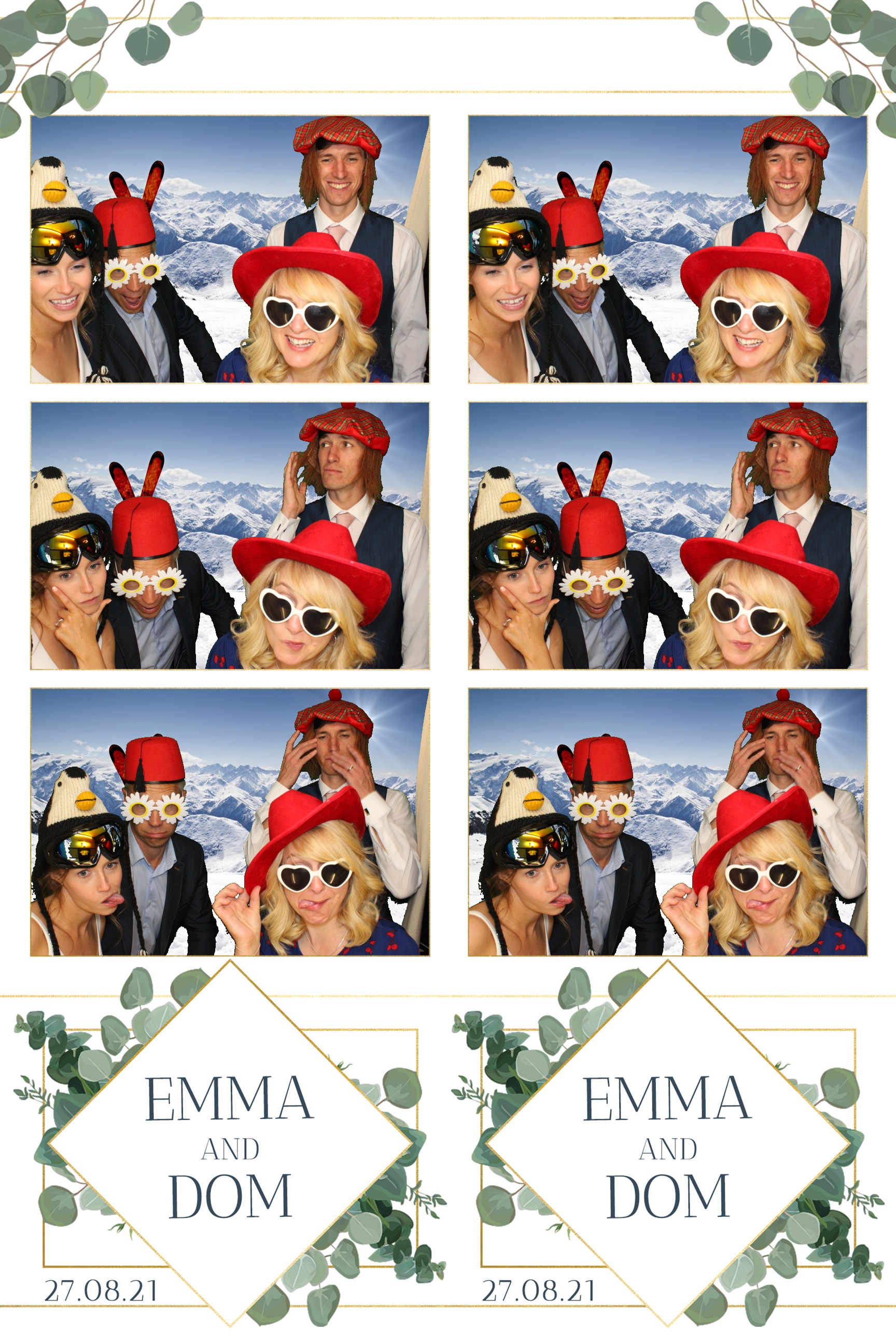 Emma & Dom | View more photos from the event at images.mobile-photo-booth.com/u/MobilePhotoBoothUK/Emma-Dom