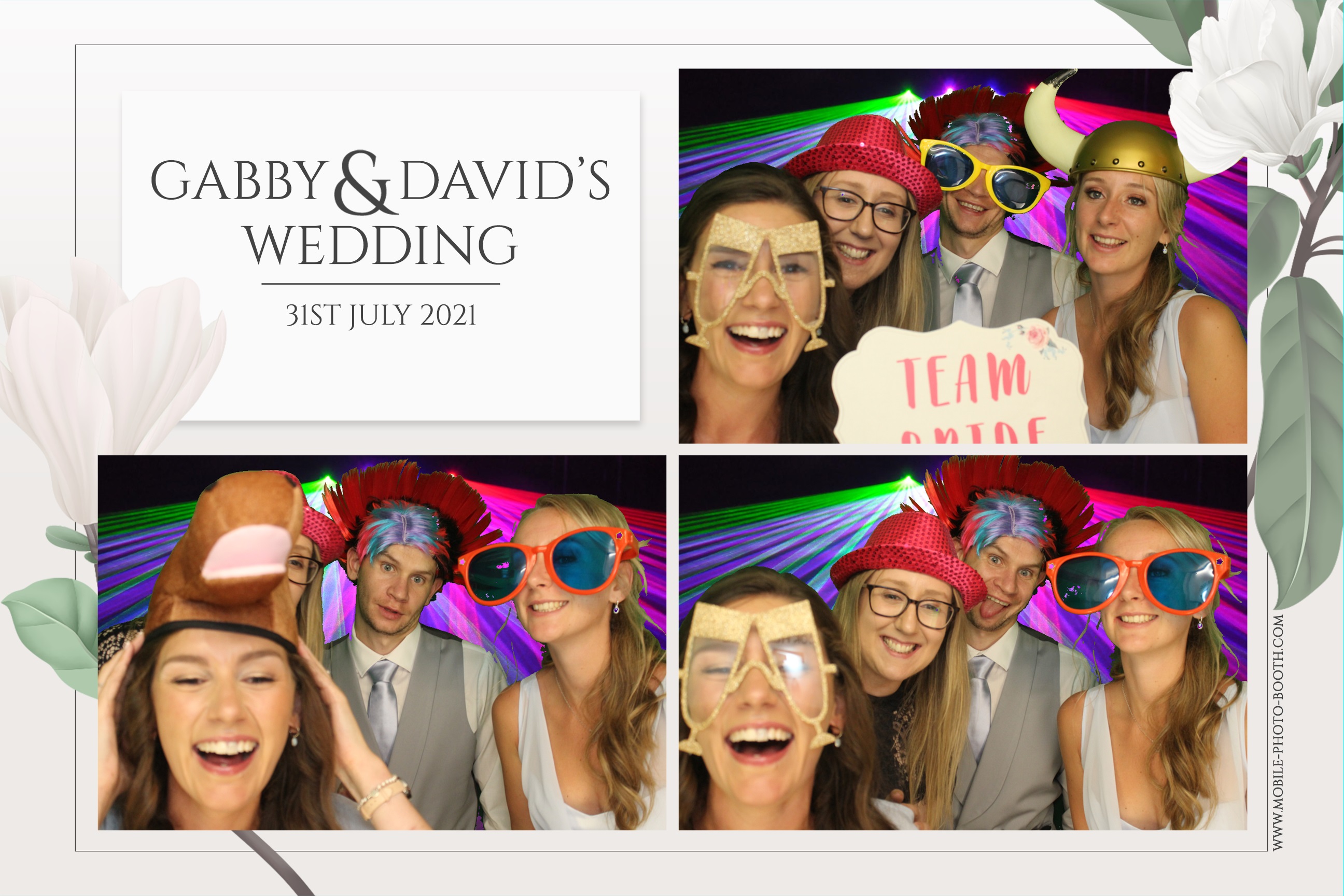 Gabby & David | View more photos from the event at images.mobile-photo-booth.com/u/MobilePhotoBoothUK/Gabby-David