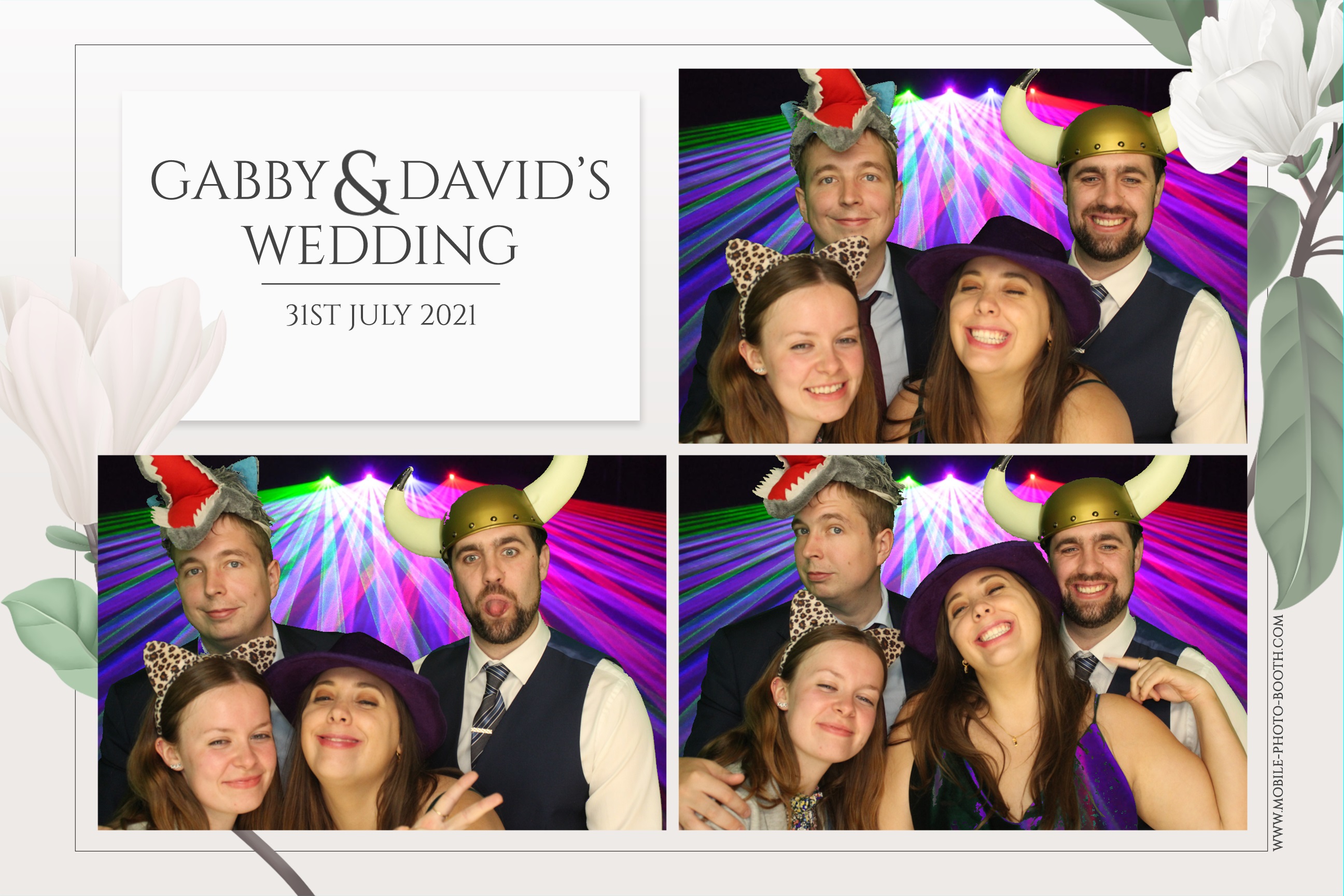 Gabby & David | View more photos from the event at images.mobile-photo-booth.com/u/MobilePhotoBoothUK/Gabby-David
