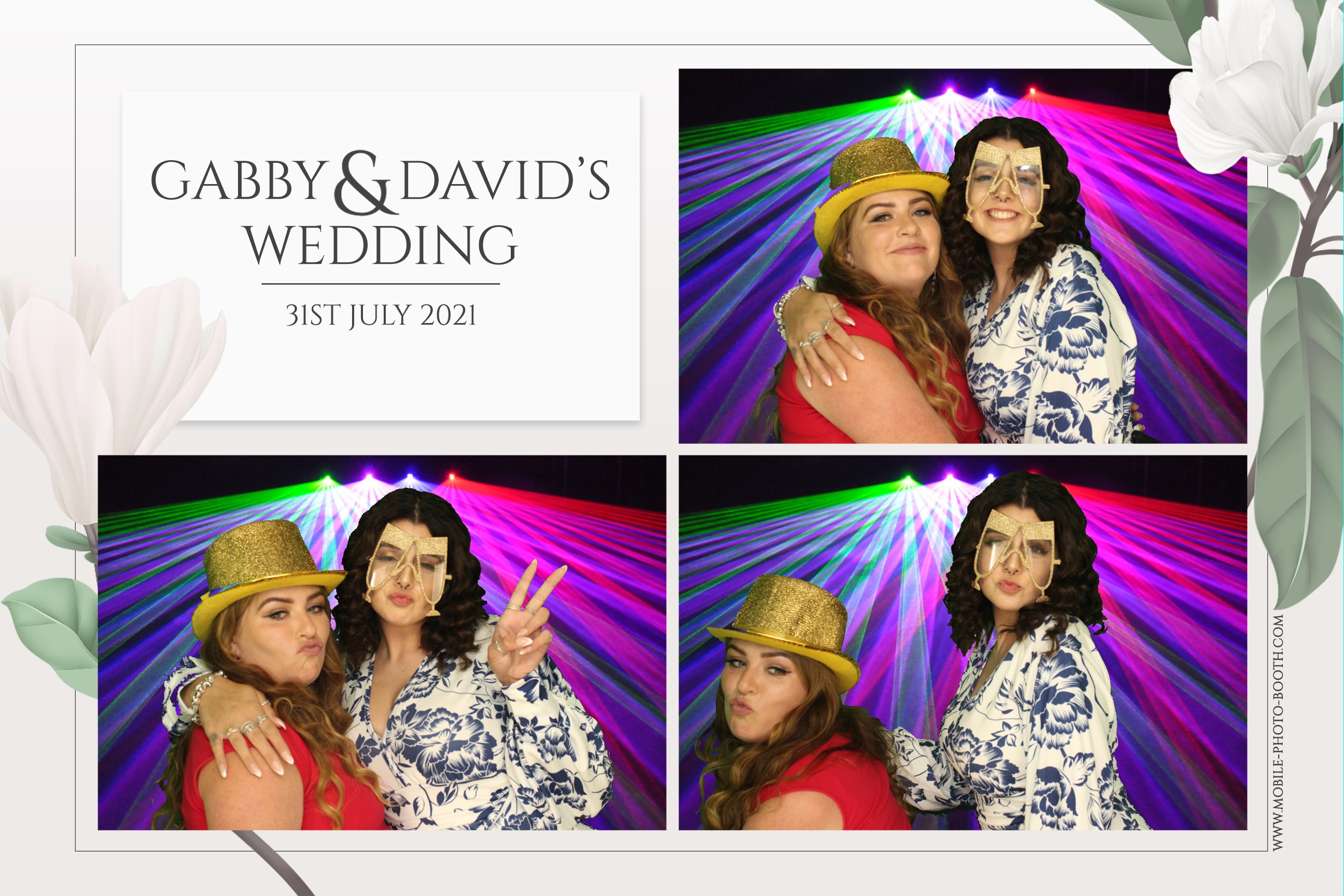 Gabby & David | View more photos from the event at images.mobile-photo-booth.com/u/MobilePhotoBoothUK/Gabby-David