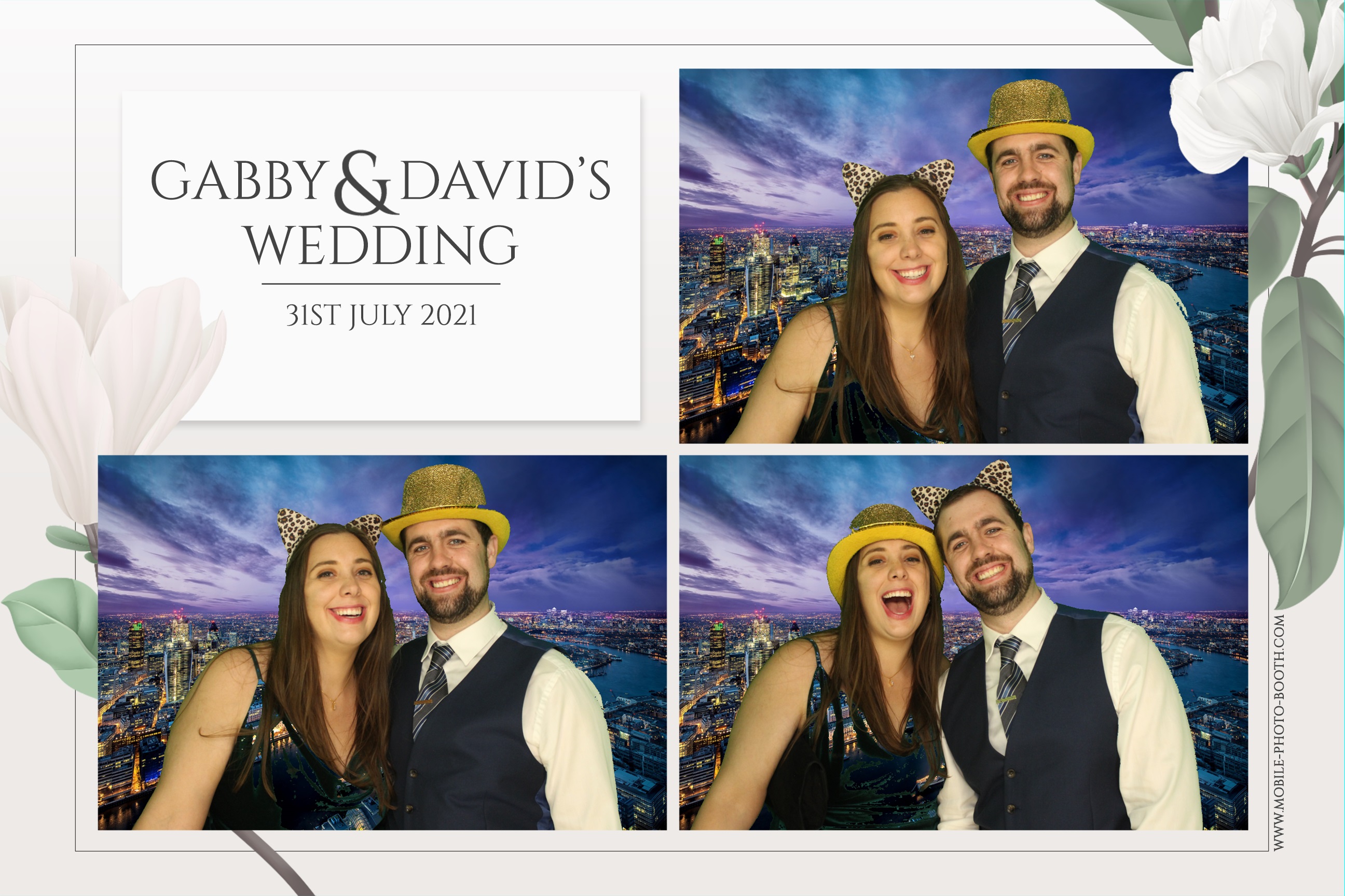 Gabby & David | View more photos from the event at images.mobile-photo-booth.com/u/MobilePhotoBoothUK/Gabby-David