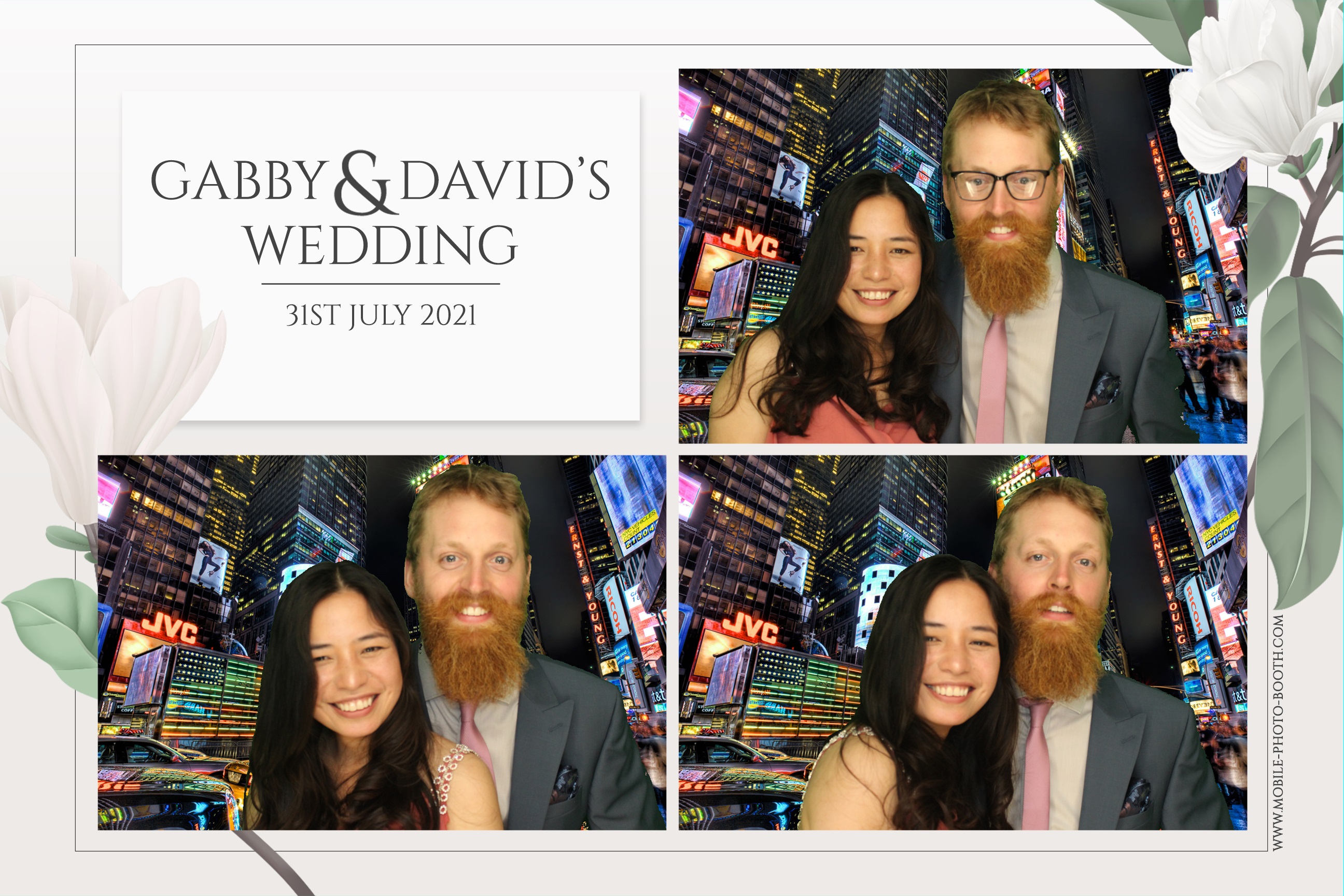 Gabby & David | View more photos from the event at images.mobile-photo-booth.com/u/MobilePhotoBoothUK/Gabby-David