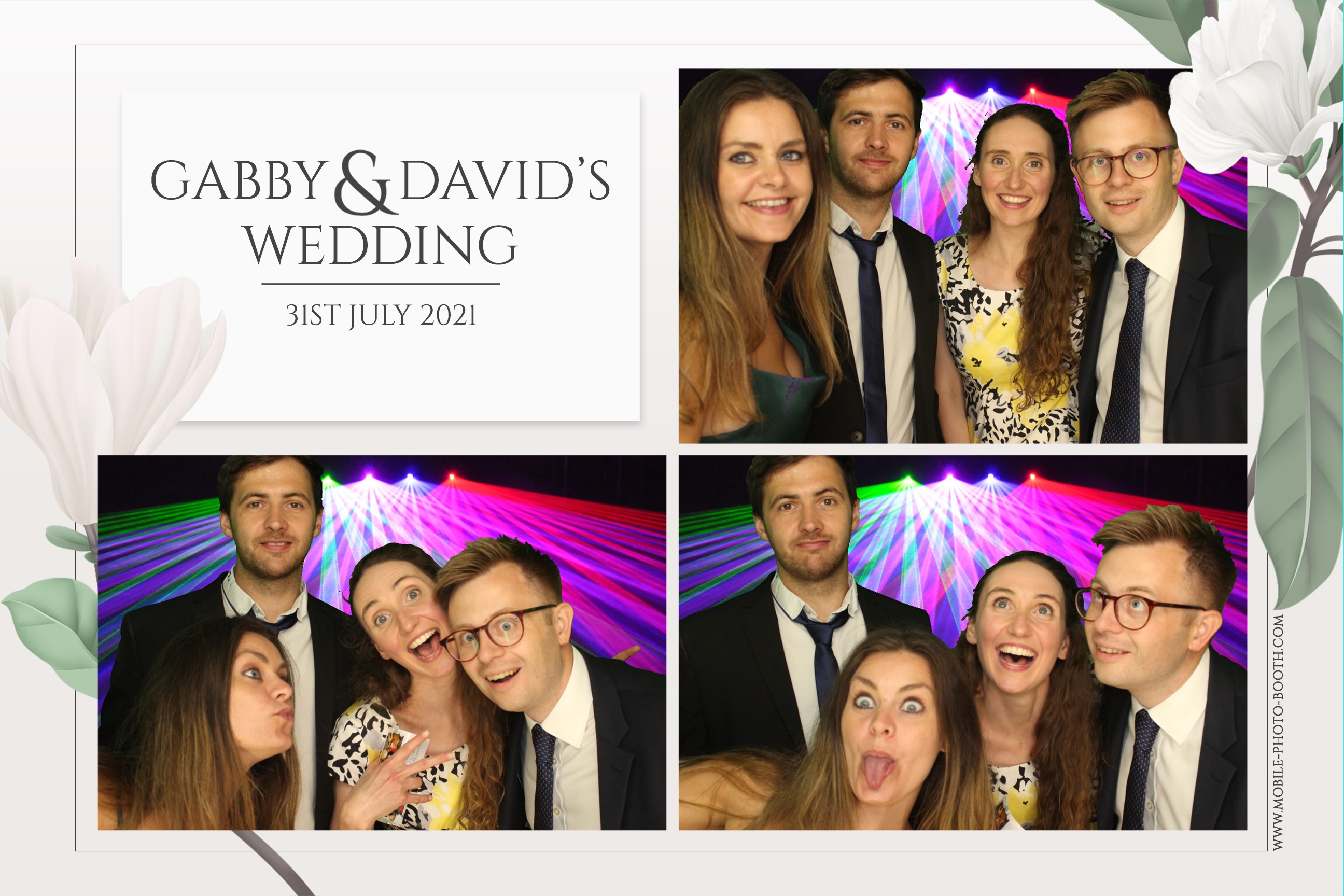 Gabby & David | View more photos from the event at images.mobile-photo-booth.com/u/MobilePhotoBoothUK/Gabby-David