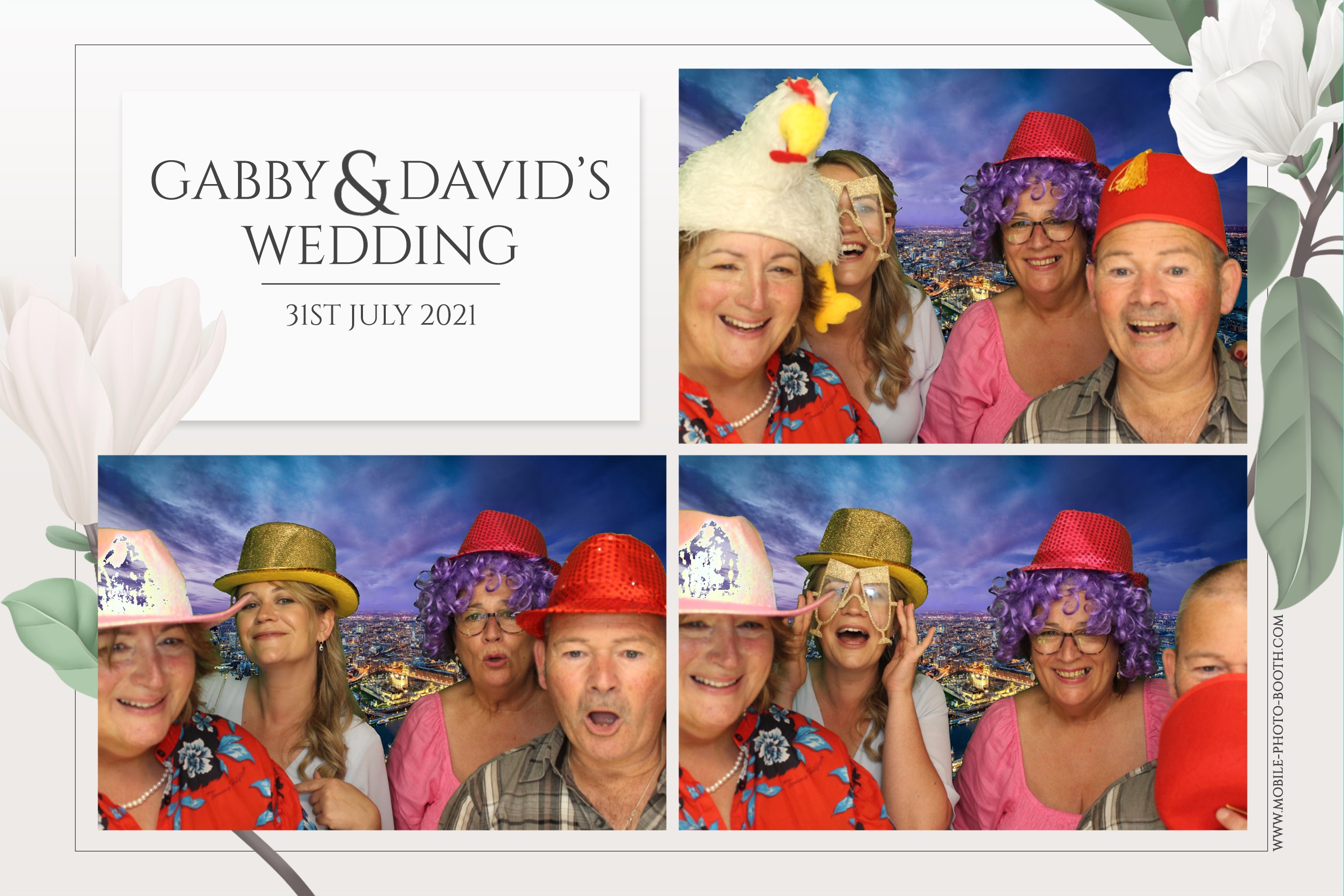 Gabby & David | View more photos from the event at images.mobile-photo-booth.com/u/MobilePhotoBoothUK/Gabby-David