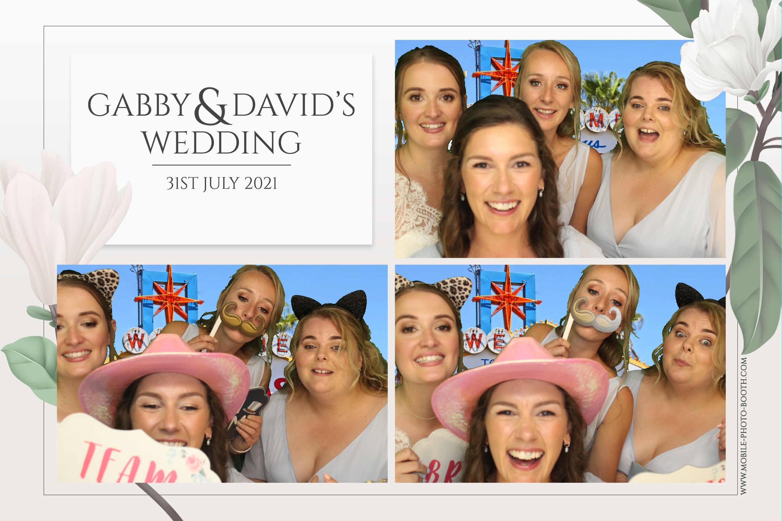 Gabby & David | View more photos from the event at images.mobile-photo-booth.com/u/MobilePhotoBoothUK/Gabby-David