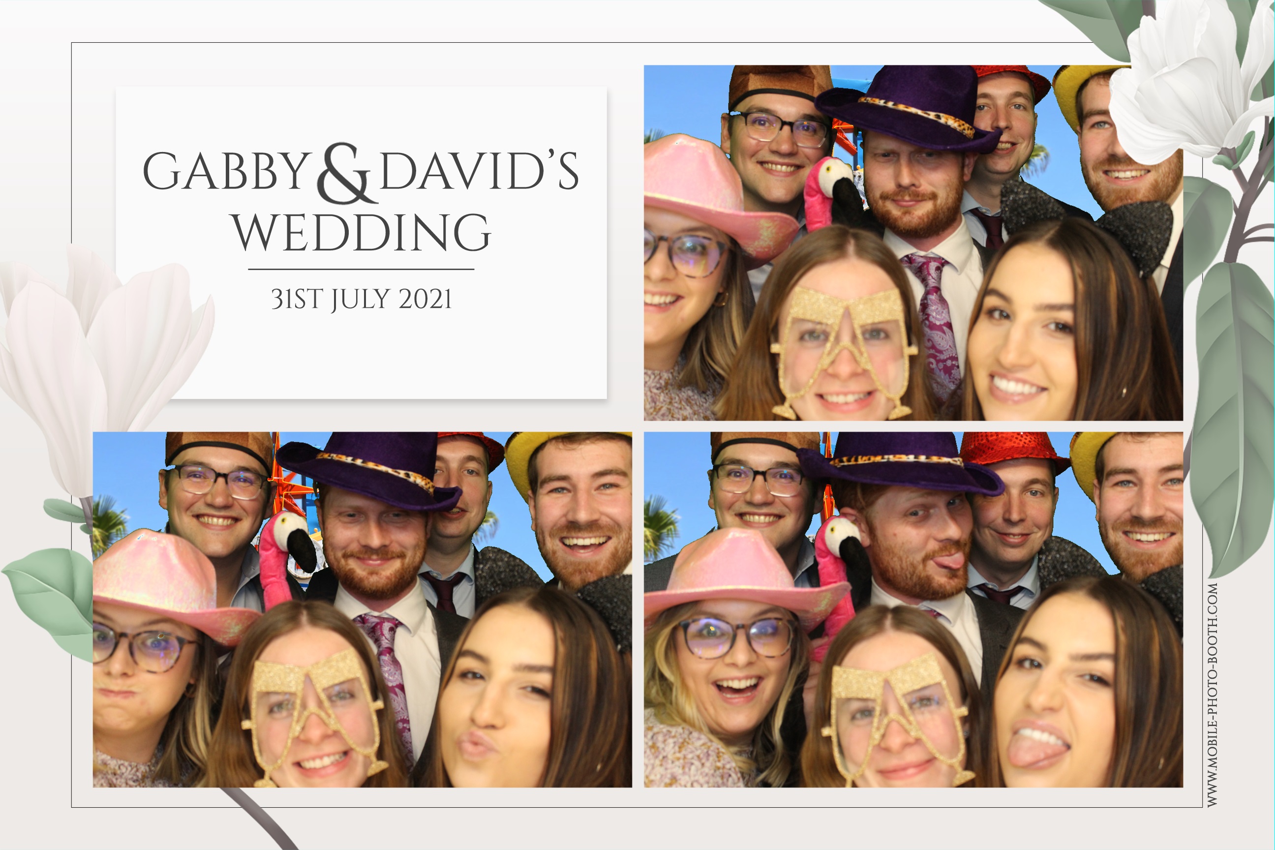 Gabby & David | View more photos from the event at images.mobile-photo-booth.com/u/MobilePhotoBoothUK/Gabby-David