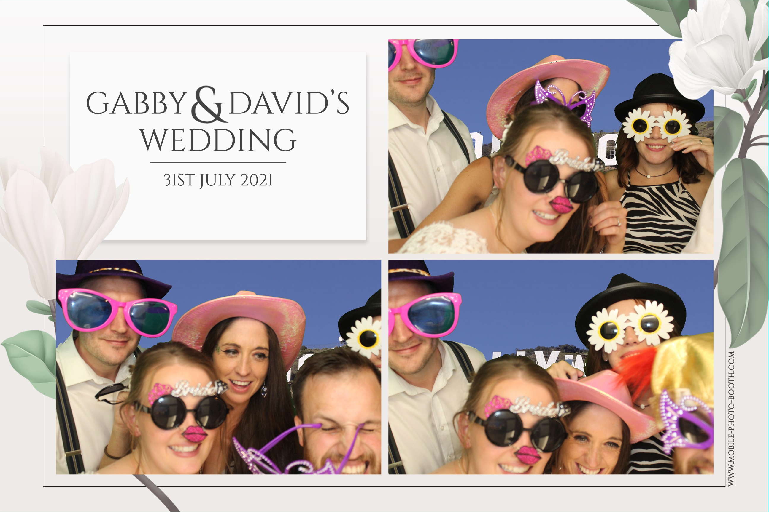 Gabby & David | View more photos from the event at images.mobile-photo-booth.com/u/MobilePhotoBoothUK/Gabby-David