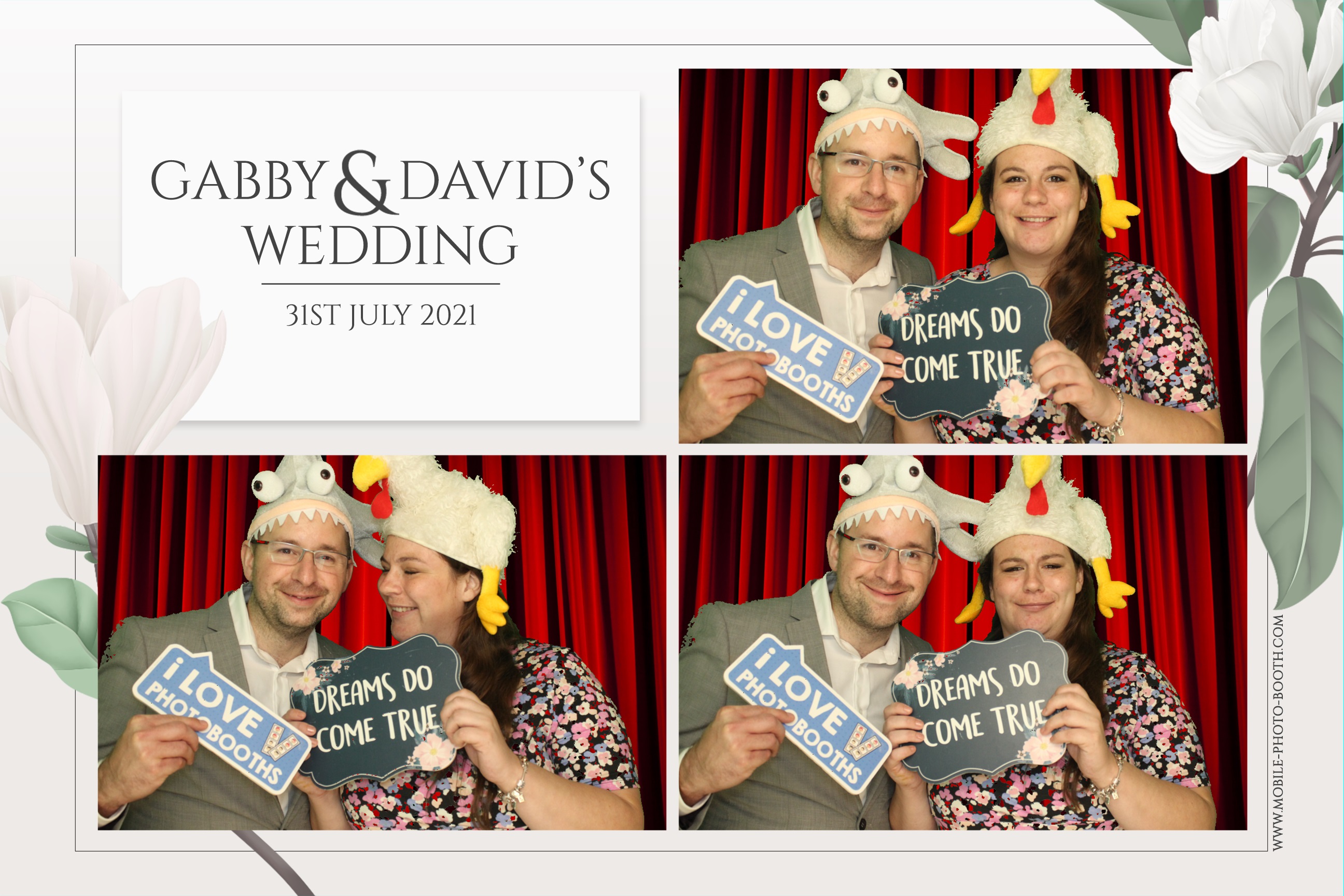 Gabby & David | View more photos from the event at images.mobile-photo-booth.com/u/MobilePhotoBoothUK/Gabby-David