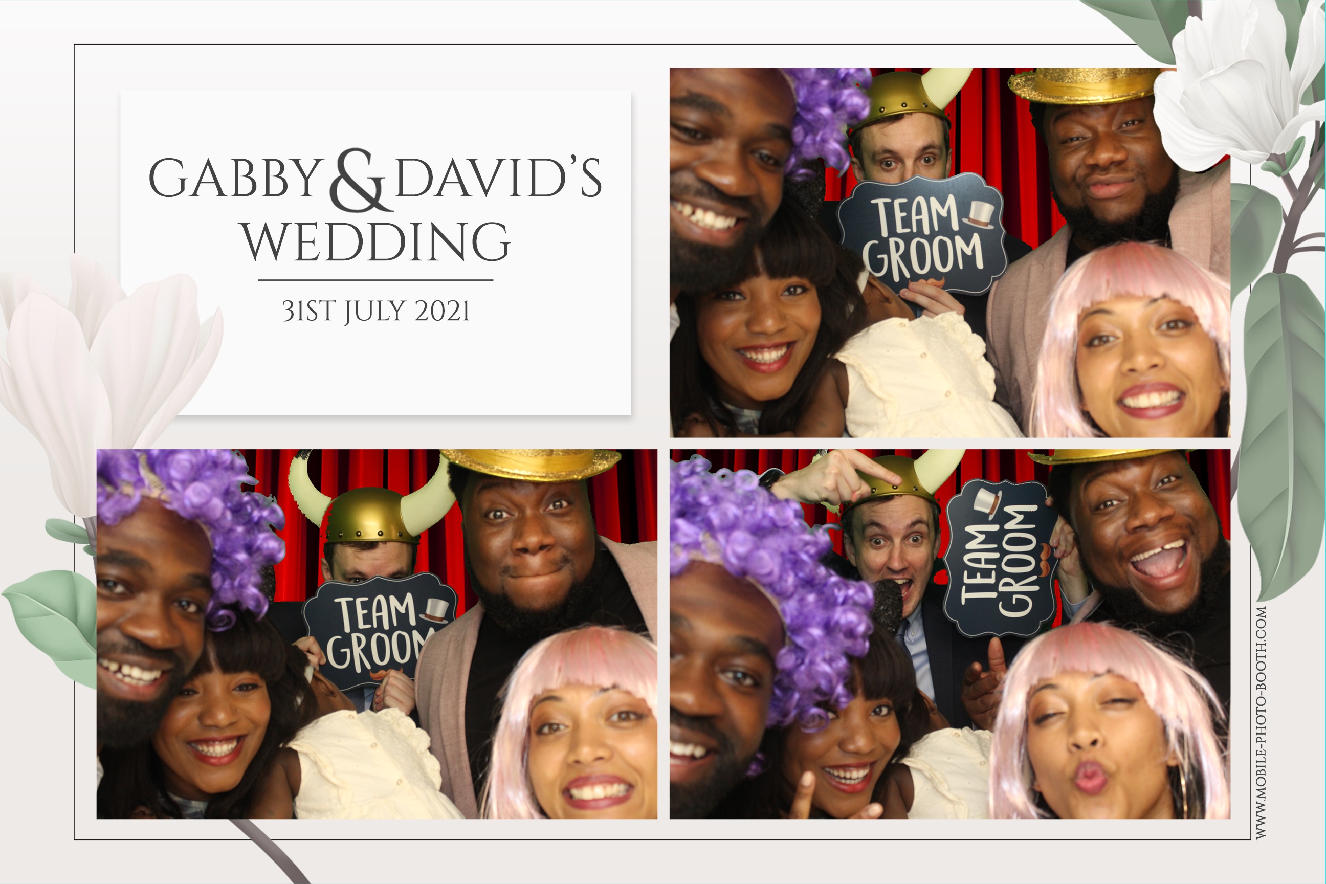 Gabby & David | View more photos from the event at images.mobile-photo-booth.com/u/MobilePhotoBoothUK/Gabby-David
