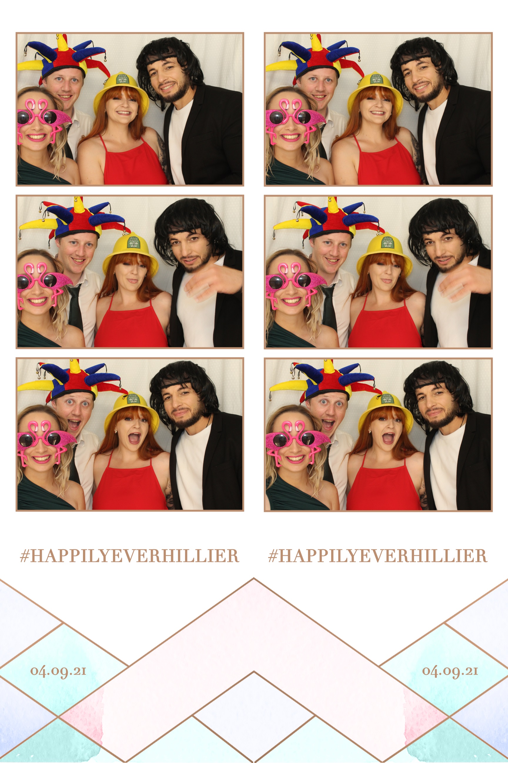 #HappilyEverHillier | View more photos from the event at images.mobile-photo-booth.com/u/MobilePhotoBoothUK/HappilyEverHillier