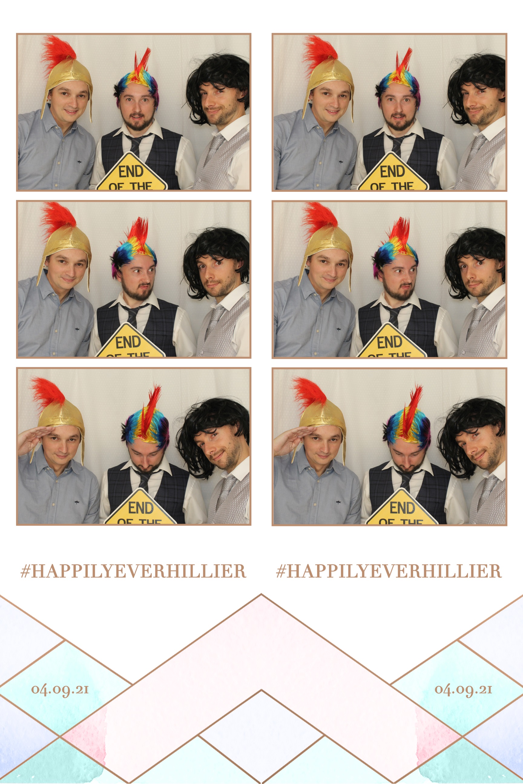 #HappilyEverHillier | View more photos from the event at images.mobile-photo-booth.com/u/MobilePhotoBoothUK/HappilyEverHillier