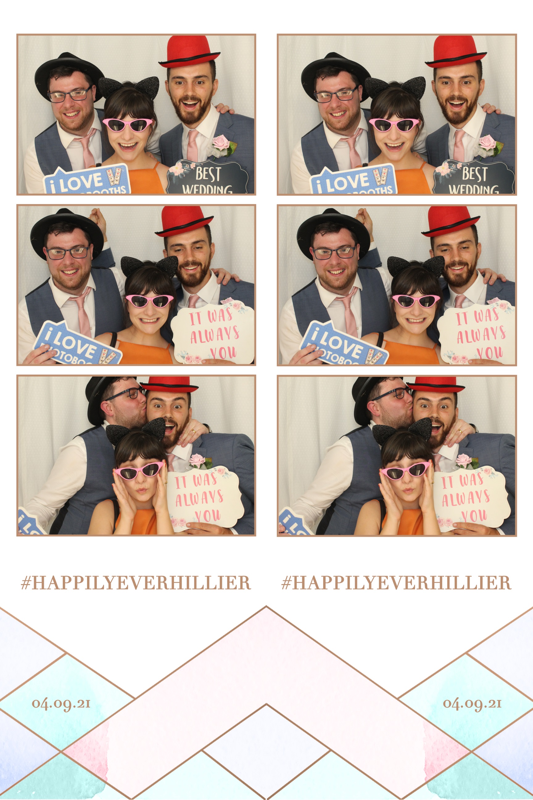 #HappilyEverHillier | View more photos from the event at images.mobile-photo-booth.com/u/MobilePhotoBoothUK/HappilyEverHillier