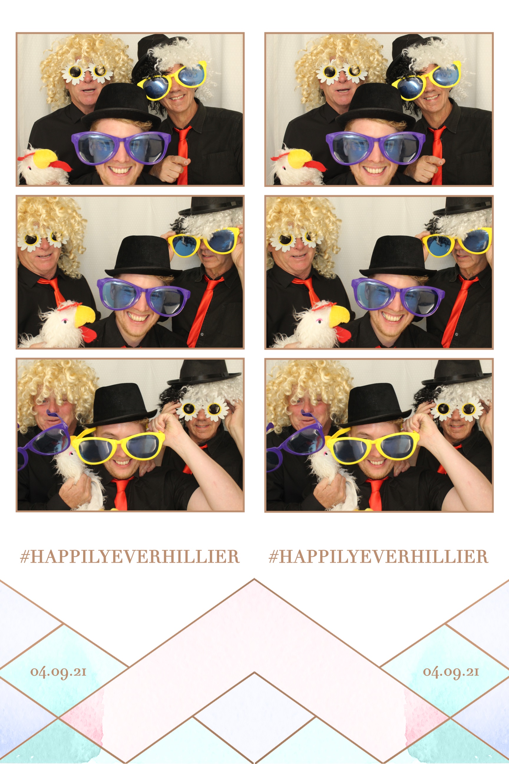 #HappilyEverHillier | View more photos from the event at images.mobile-photo-booth.com/u/MobilePhotoBoothUK/HappilyEverHillier