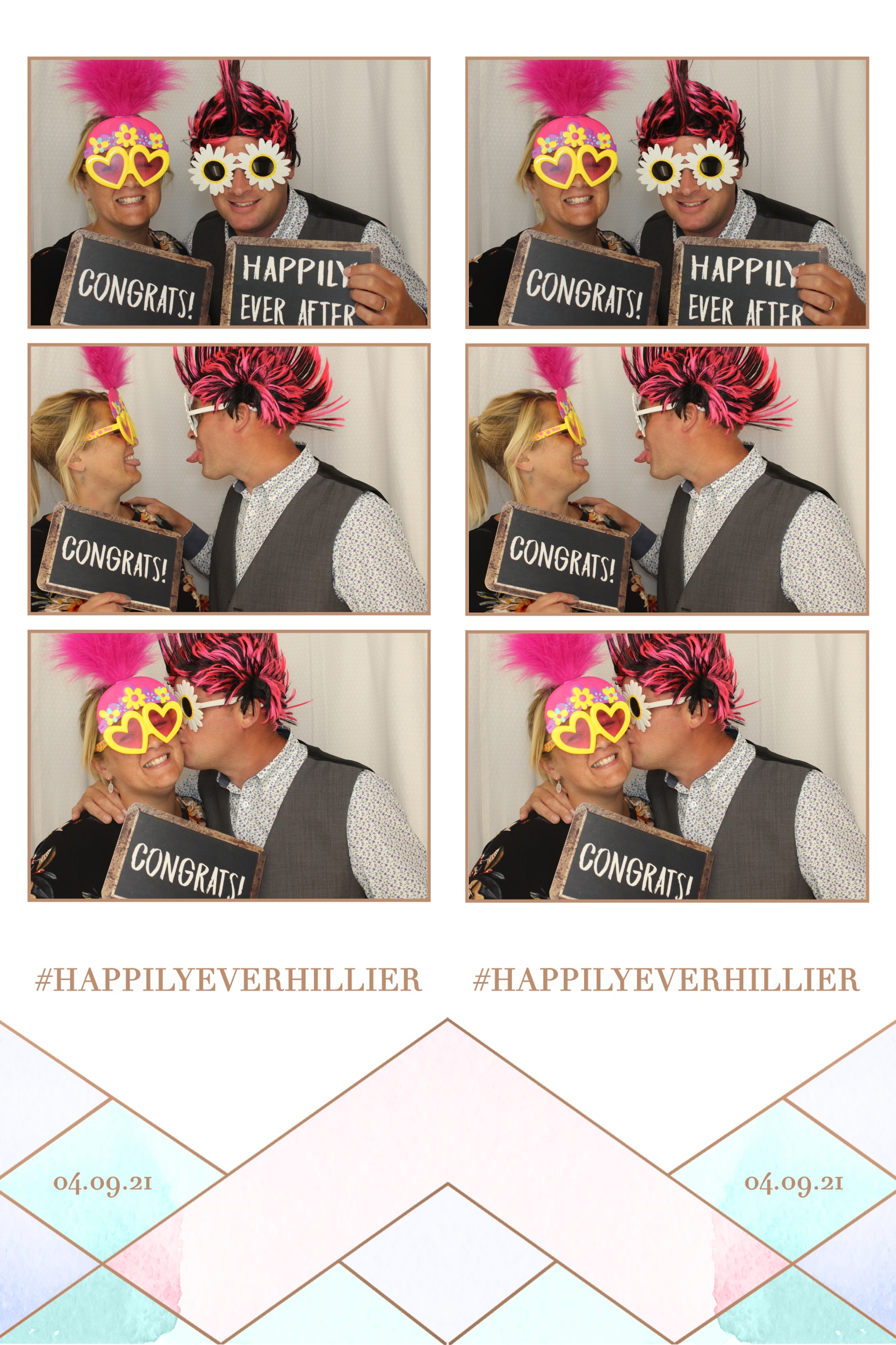 #HappilyEverHillier | View more photos from the event at images.mobile-photo-booth.com/u/MobilePhotoBoothUK/HappilyEverHillier