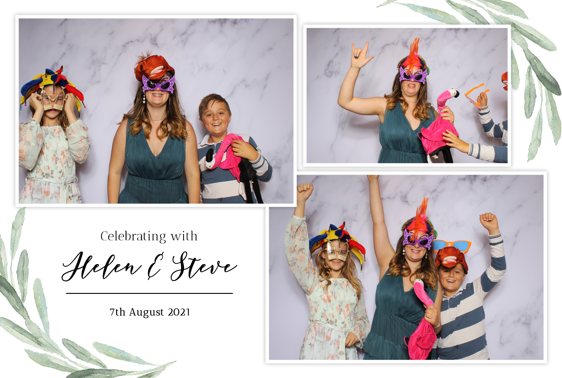 Helen & Steve | View more photos from the event at images.mobile-photo-booth.com/u/MobilePhotoBoothUK/Helen-Steve