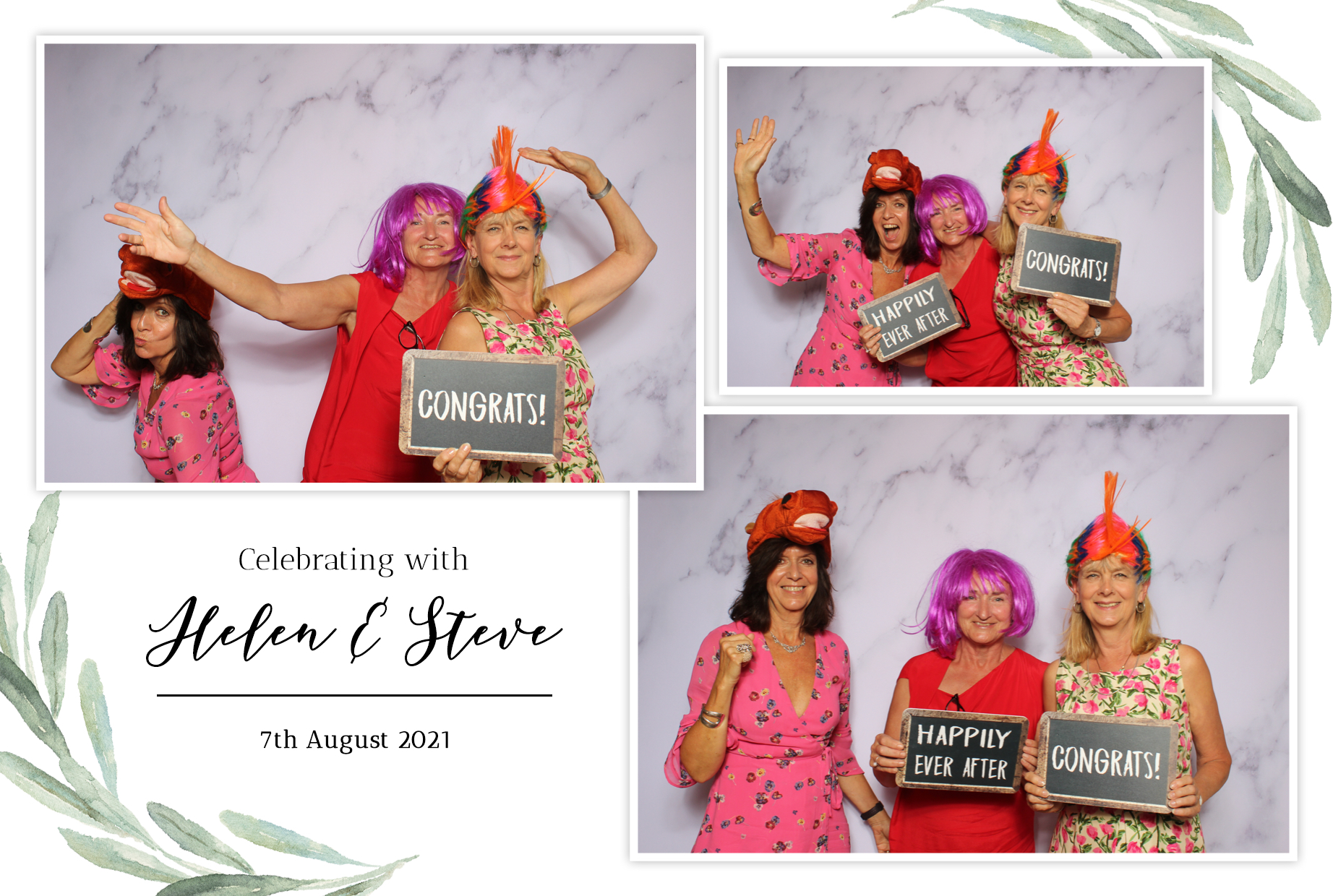 Helen & Steve | View more photos from the event at images.mobile-photo-booth.com/u/MobilePhotoBoothUK/Helen-Steve