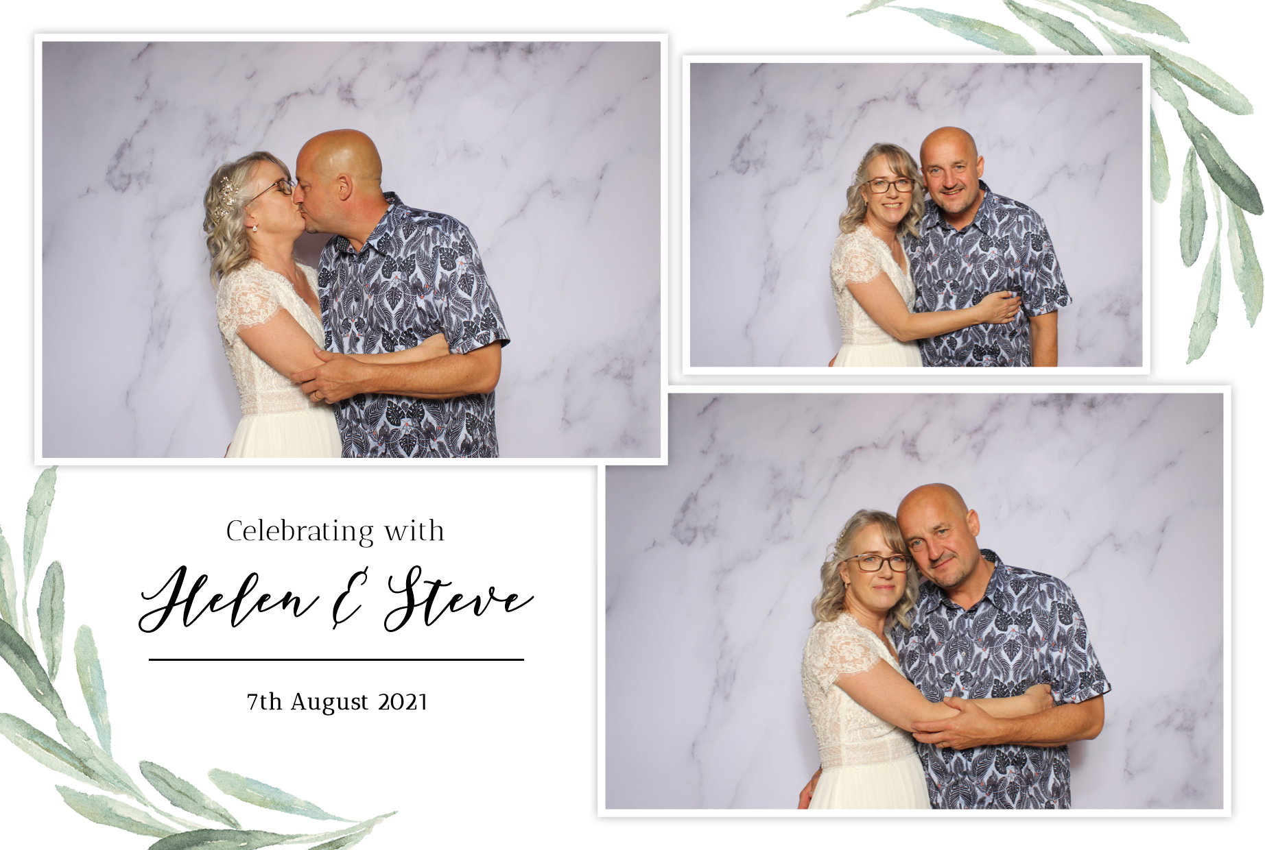 Helen & Steve | View more photos from the event at images.mobile-photo-booth.com/u/MobilePhotoBoothUK/Helen-Steve