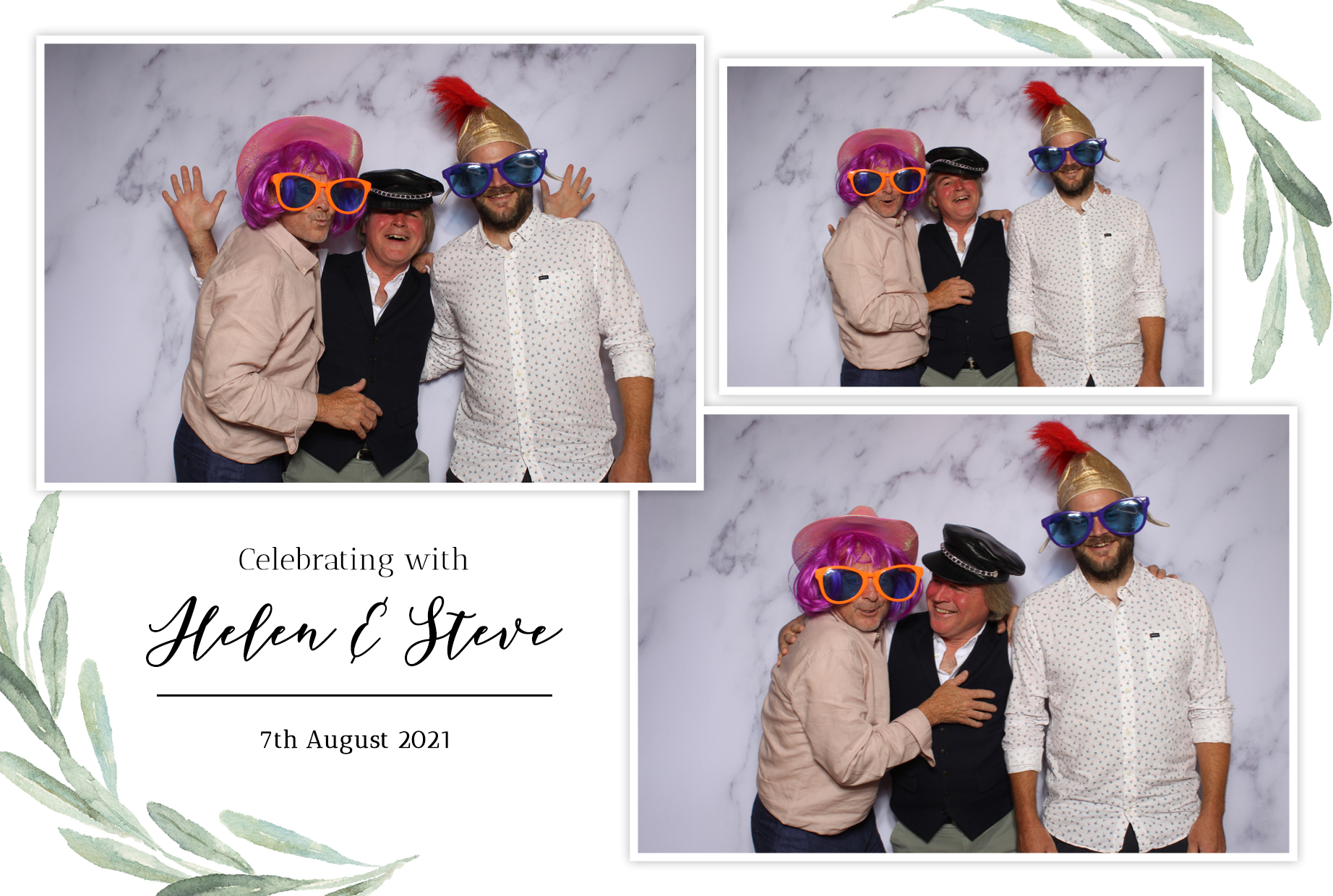Helen & Steve | View more photos from the event at images.mobile-photo-booth.com/u/MobilePhotoBoothUK/Helen-Steve