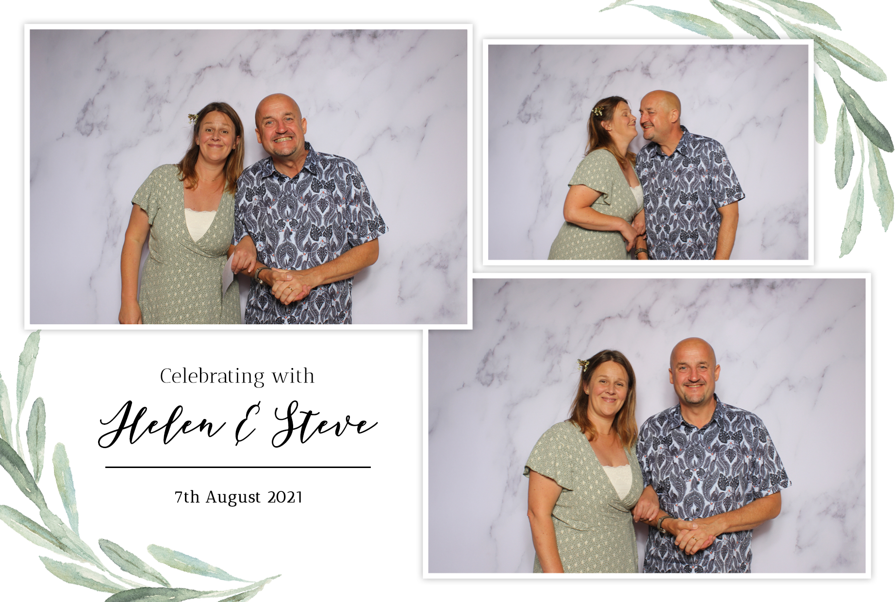 Helen & Steve | View more photos from the event at images.mobile-photo-booth.com/u/MobilePhotoBoothUK/Helen-Steve