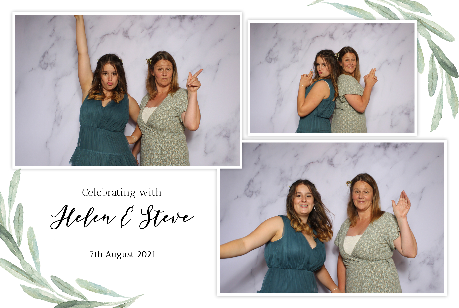 Helen & Steve | View more photos from the event at images.mobile-photo-booth.com/u/MobilePhotoBoothUK/Helen-Steve