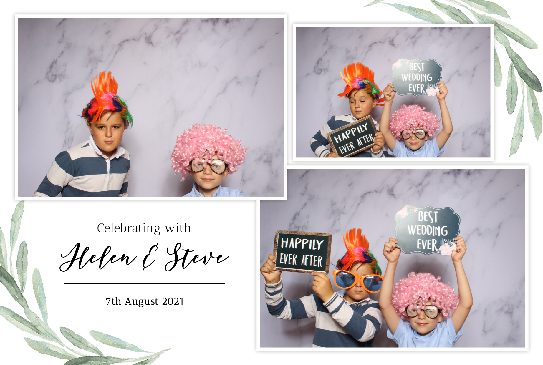 Helen & Steve | View more photos from the event at images.mobile-photo-booth.com/u/MobilePhotoBoothUK/Helen-Steve