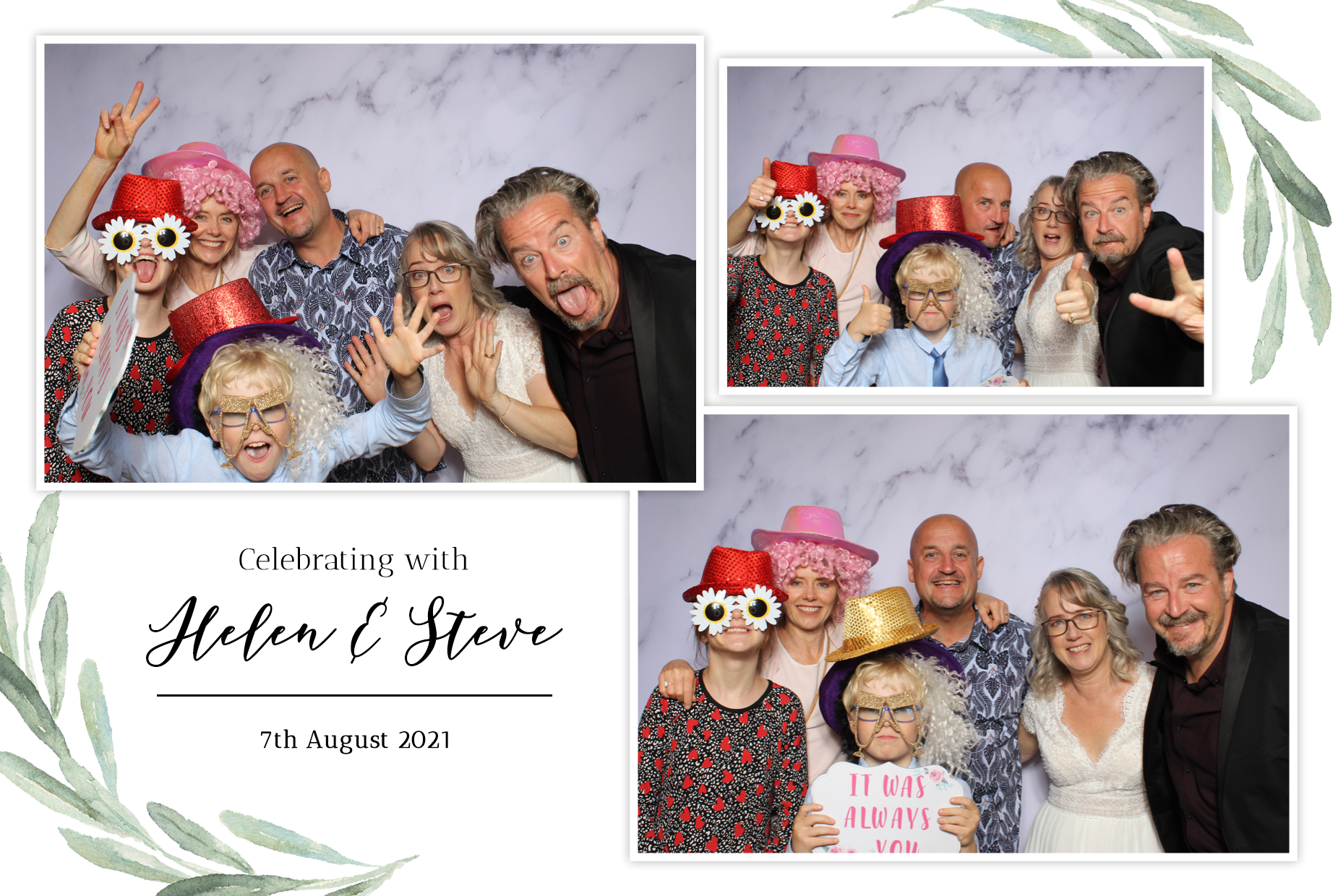 Helen & Steve | View more photos from the event at images.mobile-photo-booth.com/u/MobilePhotoBoothUK/Helen-Steve