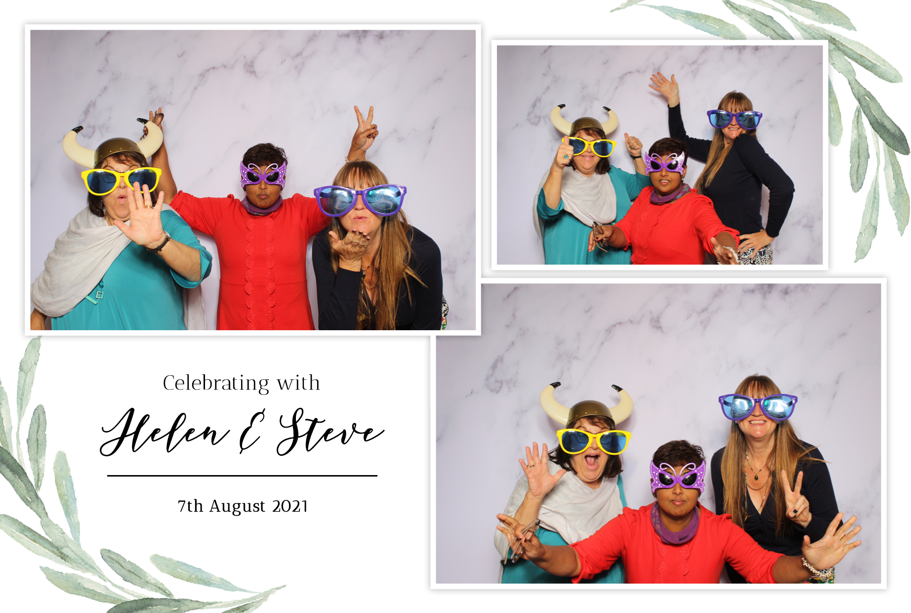 Helen & Steve | View more photos from the event at images.mobile-photo-booth.com/u/MobilePhotoBoothUK/Helen-Steve