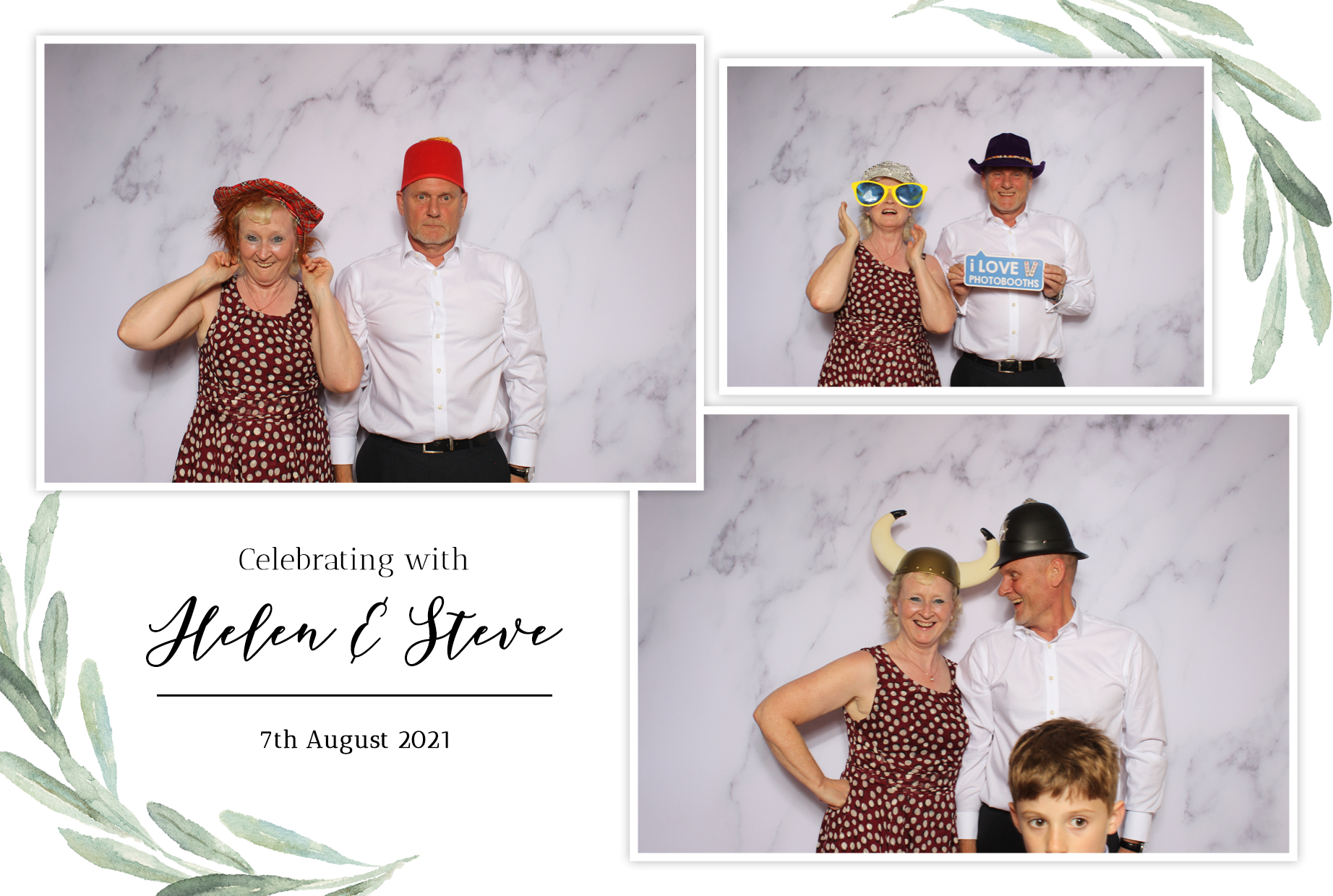 Helen & Steve | View more photos from the event at images.mobile-photo-booth.com/u/MobilePhotoBoothUK/Helen-Steve
