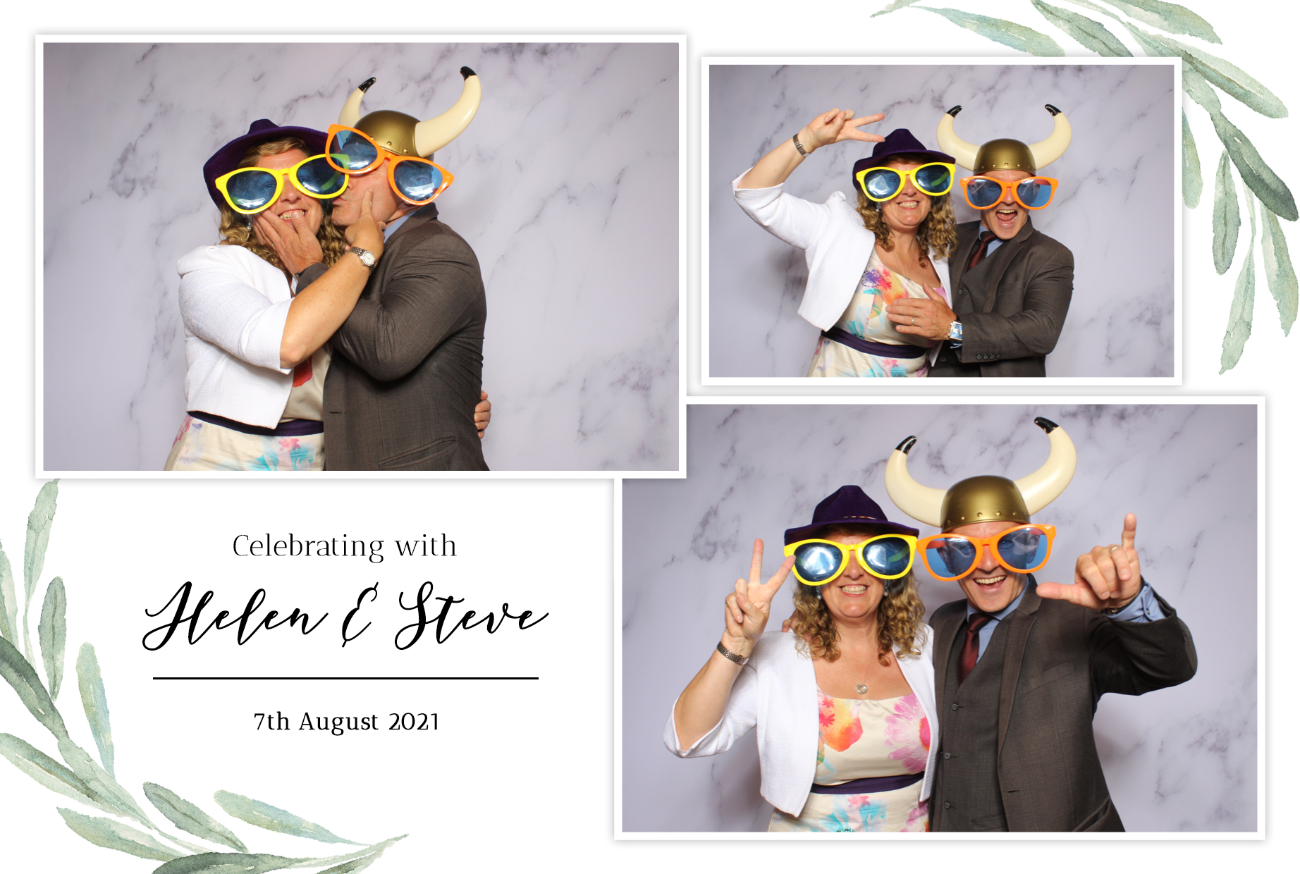 Helen & Steve | View more photos from the event at images.mobile-photo-booth.com/u/MobilePhotoBoothUK/Helen-Steve
