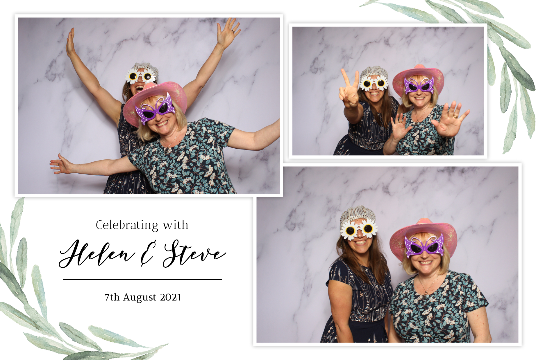 Helen & Steve | View more photos from the event at images.mobile-photo-booth.com/u/MobilePhotoBoothUK/Helen-Steve