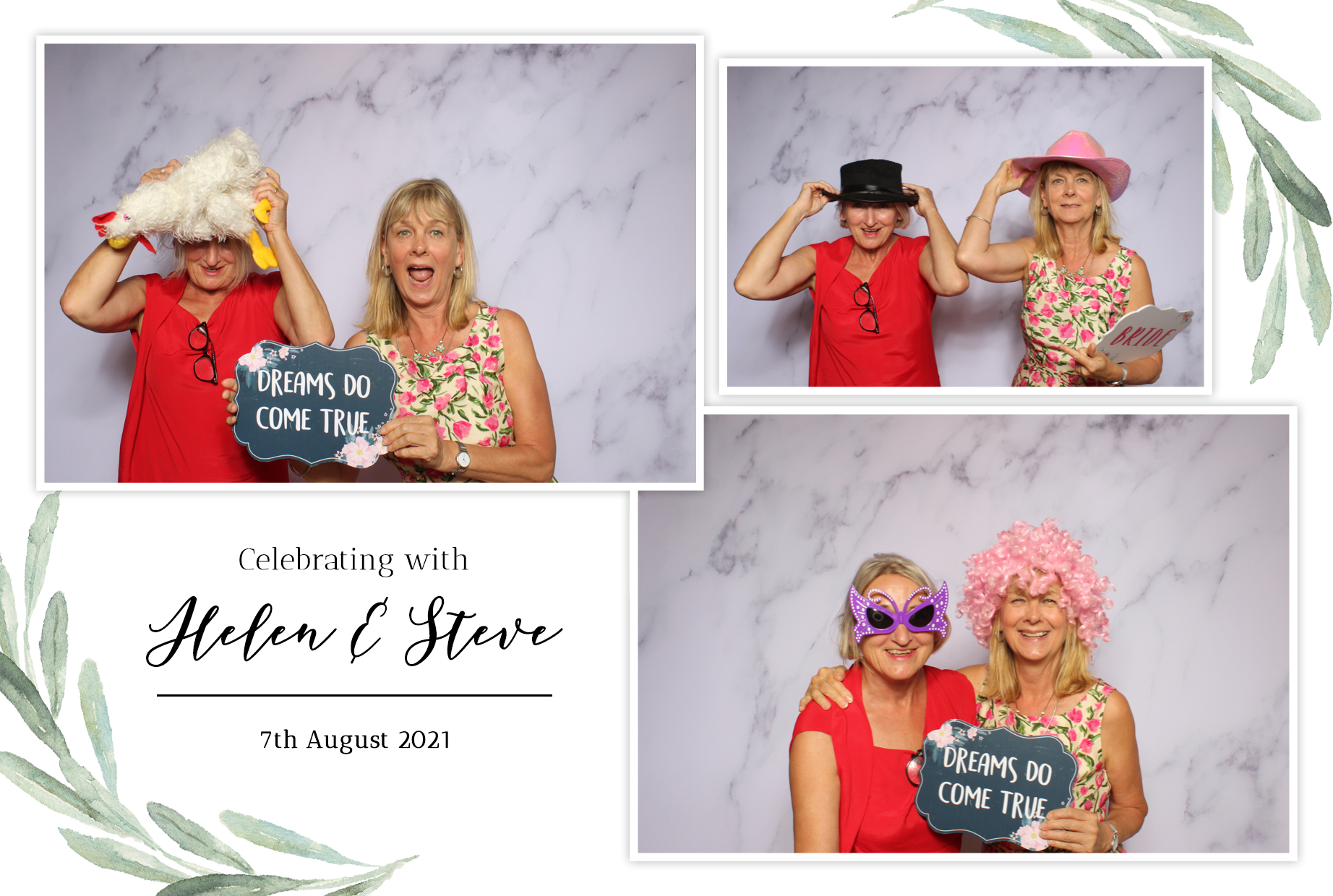 Helen & Steve | View more photos from the event at images.mobile-photo-booth.com/u/MobilePhotoBoothUK/Helen-Steve
