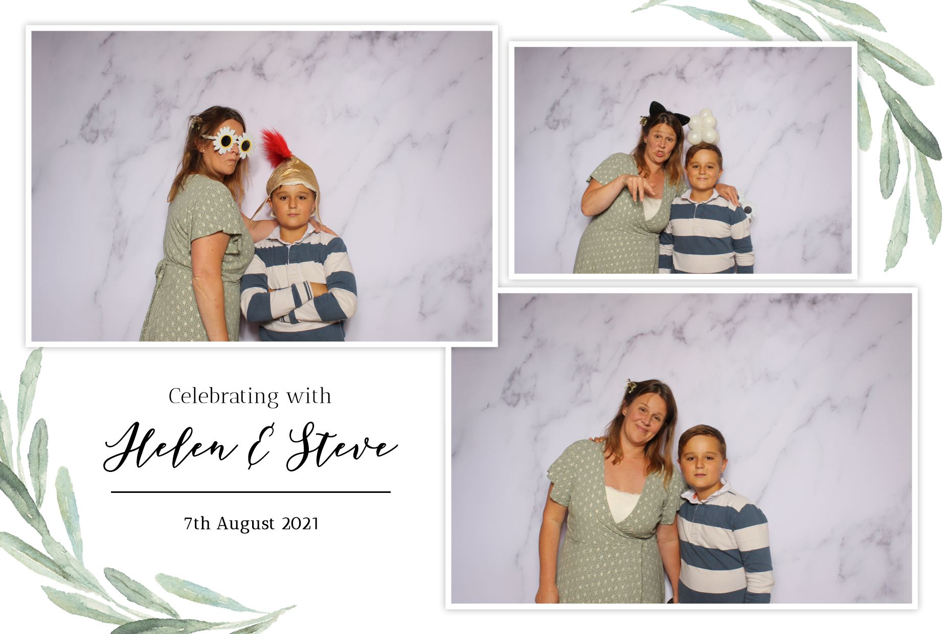 Helen & Steve | View more photos from the event at images.mobile-photo-booth.com/u/MobilePhotoBoothUK/Helen-Steve
