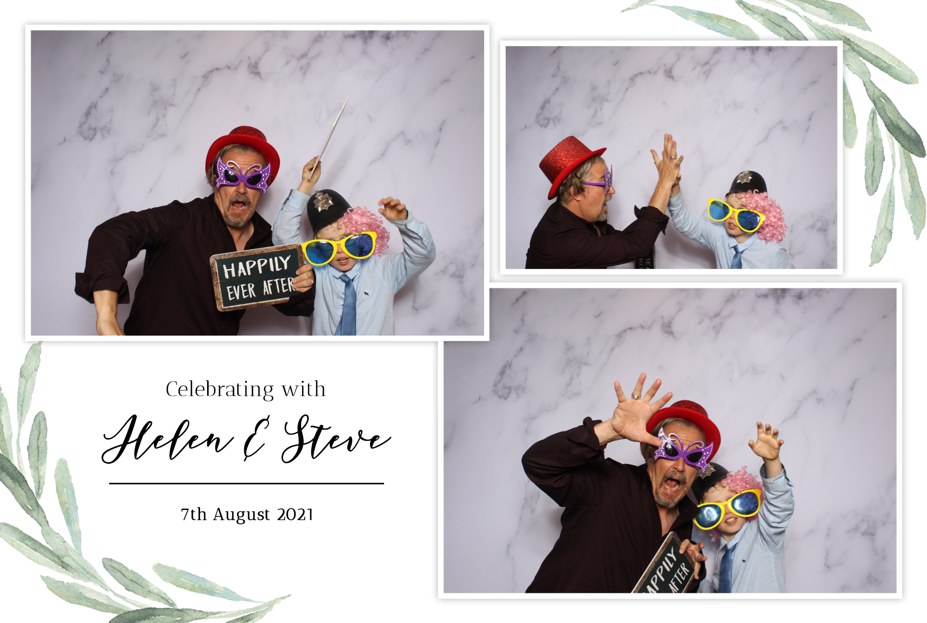 Helen & Steve | View more photos from the event at images.mobile-photo-booth.com/u/MobilePhotoBoothUK/Helen-Steve