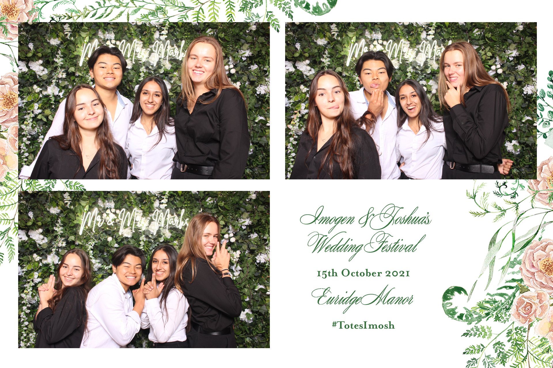Imogen & Joshua | View more photos from the event at images.mobile-photo-booth.com/u/MobilePhotoBoothUK/Imogen-Joshua