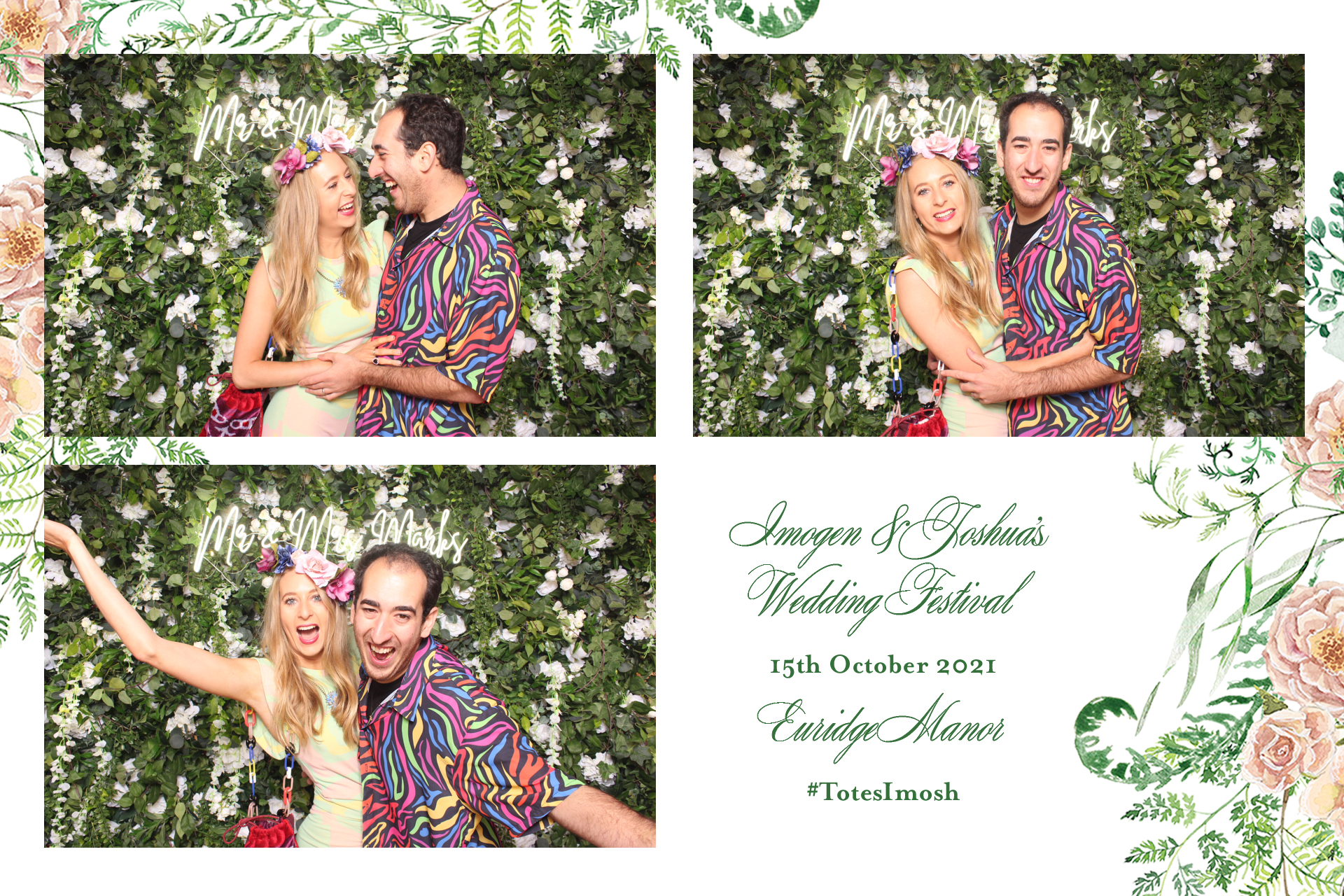 Imogen & Joshua | View more photos from the event at images.mobile-photo-booth.com/u/MobilePhotoBoothUK/Imogen-Joshua