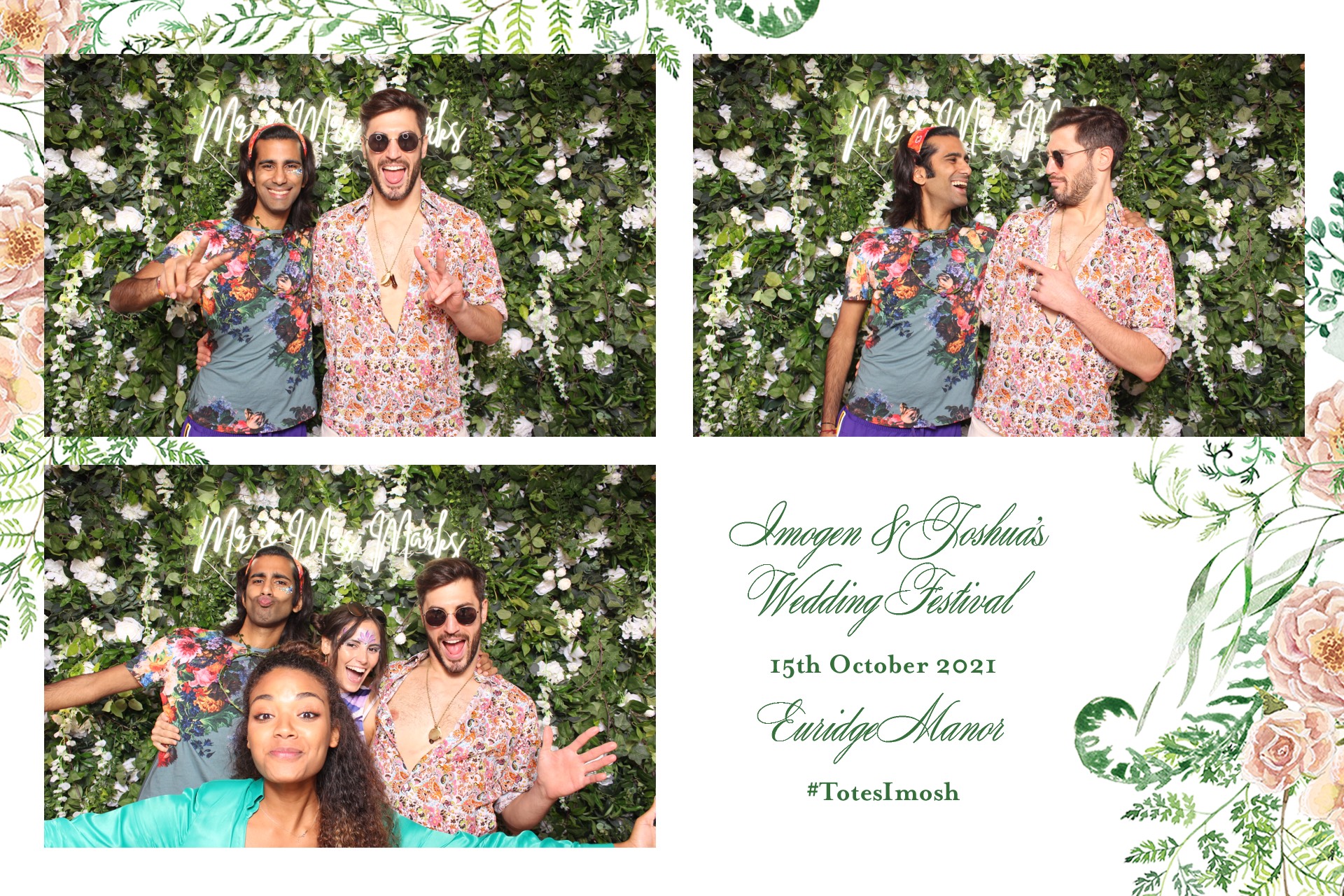 Imogen & Joshua | View more photos from the event at images.mobile-photo-booth.com/u/MobilePhotoBoothUK/Imogen-Joshua