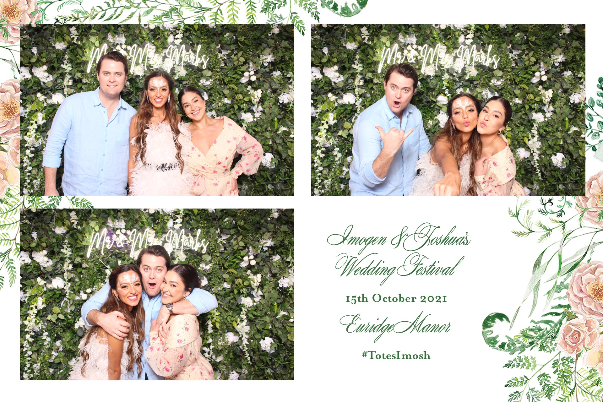 Imogen & Joshua | View more photos from the event at images.mobile-photo-booth.com/u/MobilePhotoBoothUK/Imogen-Joshua