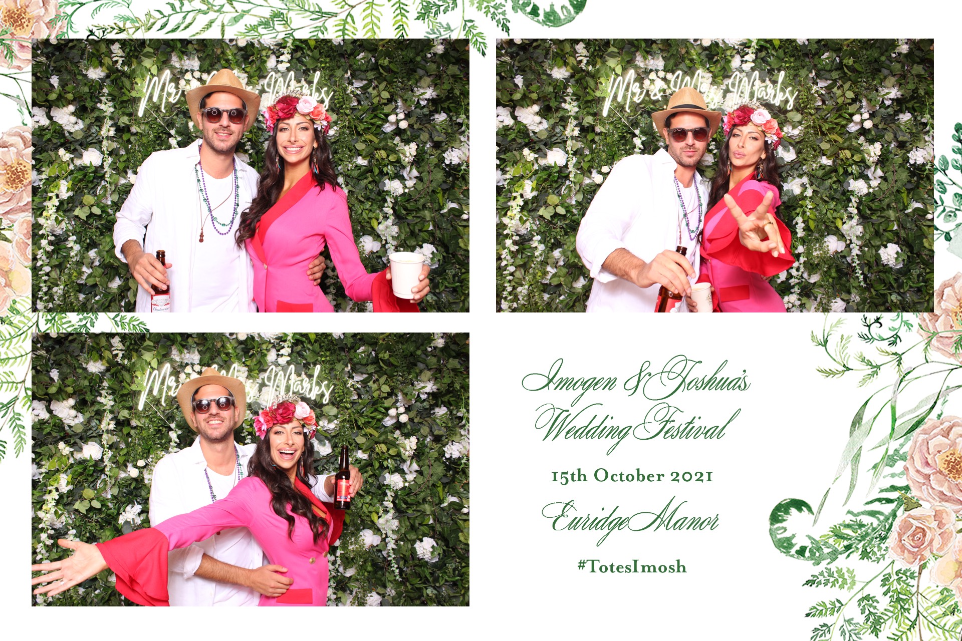 Imogen & Joshua | View more photos from the event at images.mobile-photo-booth.com/u/MobilePhotoBoothUK/Imogen-Joshua