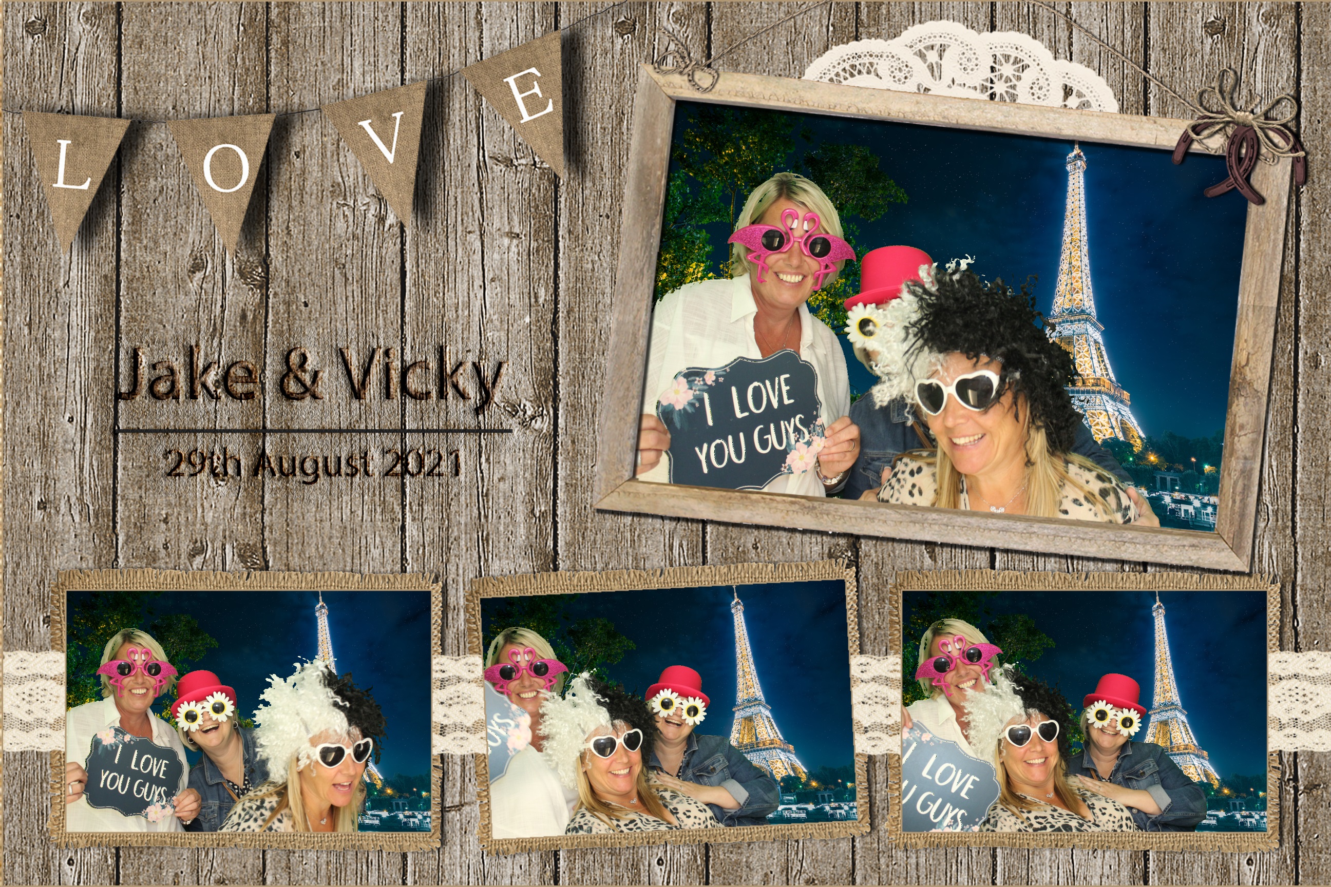 Jake & Vicky | View more photos from the event at images.mobile-photo-booth.com/u/MobilePhotoBoothUK/Jake-Vicky