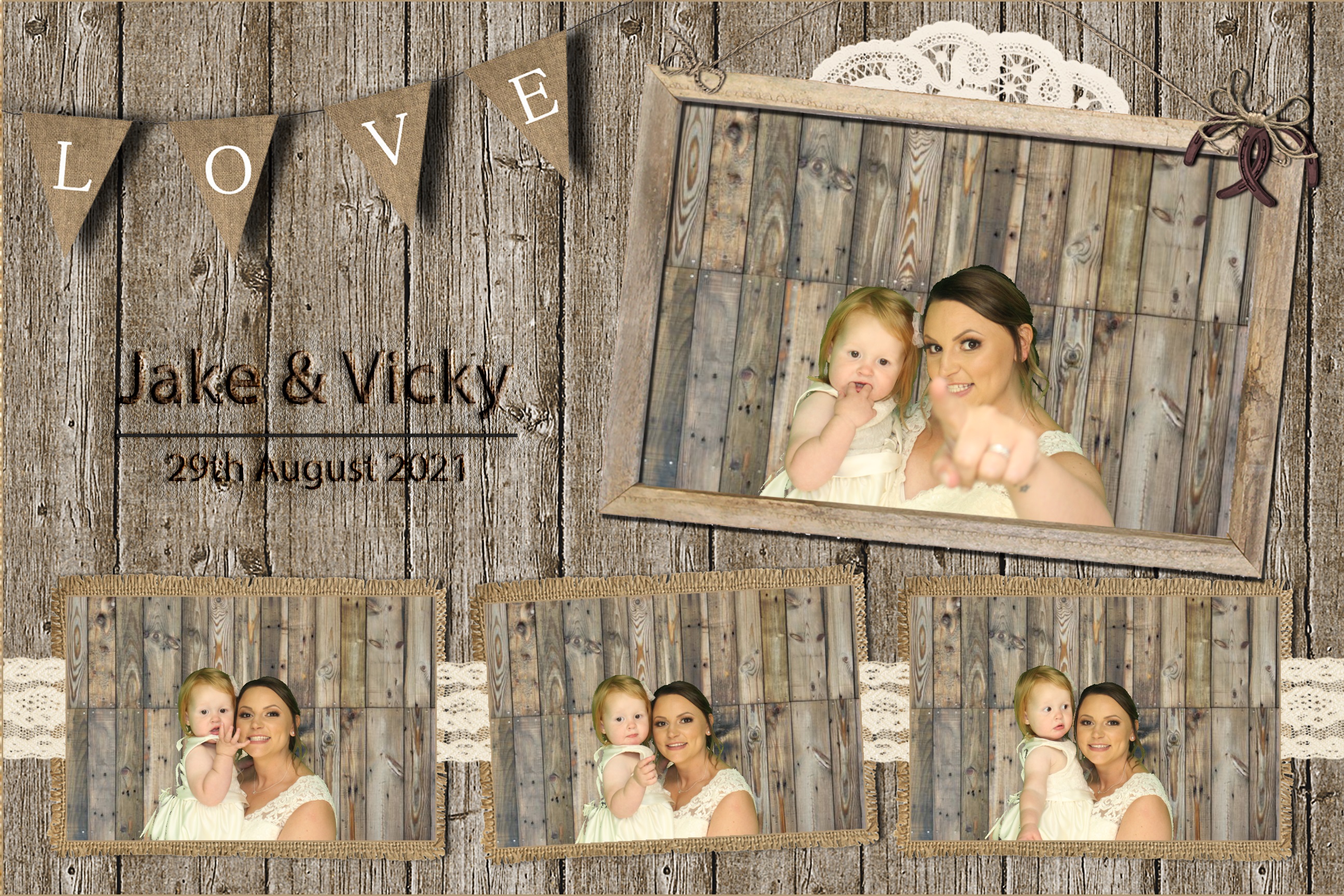 Jake & Vicky | View more photos from the event at images.mobile-photo-booth.com/u/MobilePhotoBoothUK/Jake-Vicky