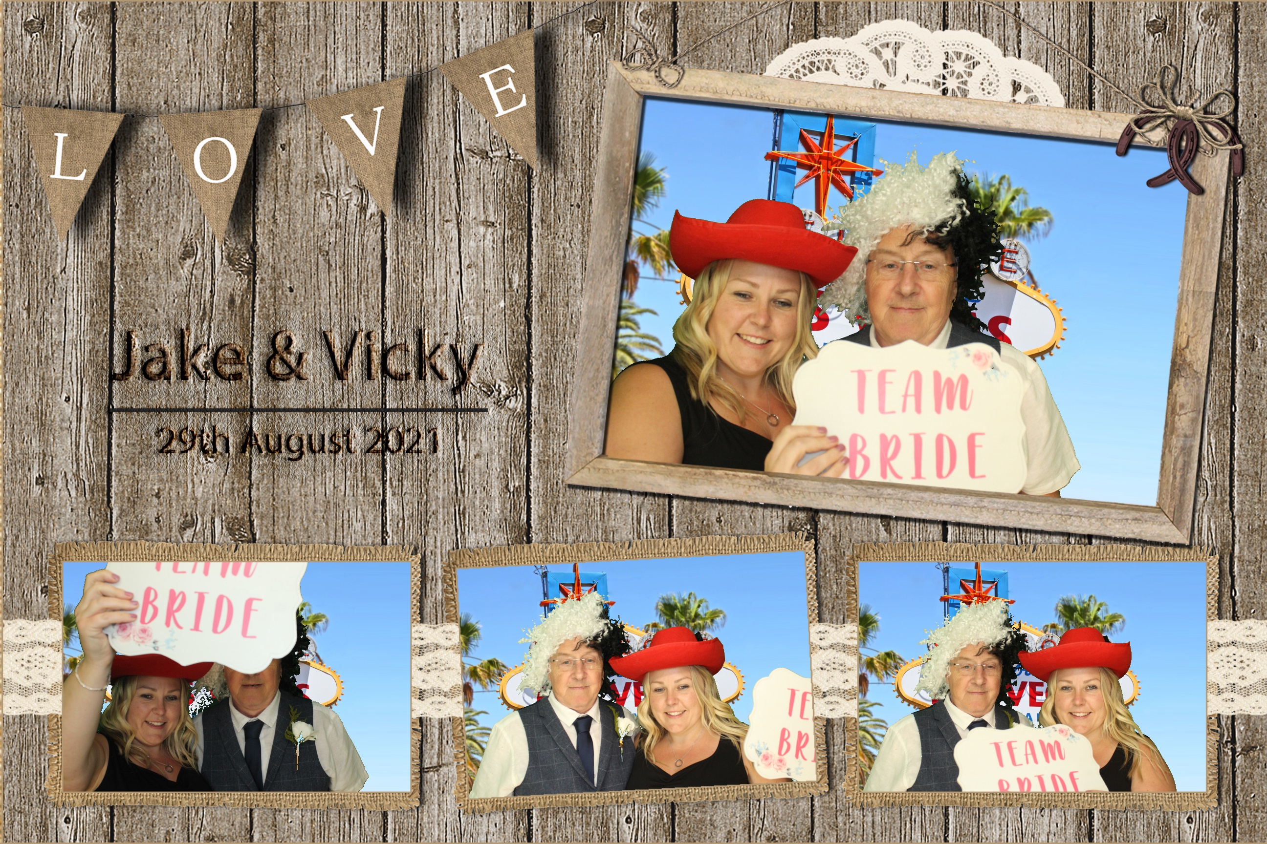 Jake & Vicky | View more photos from the event at images.mobile-photo-booth.com/u/MobilePhotoBoothUK/Jake-Vicky